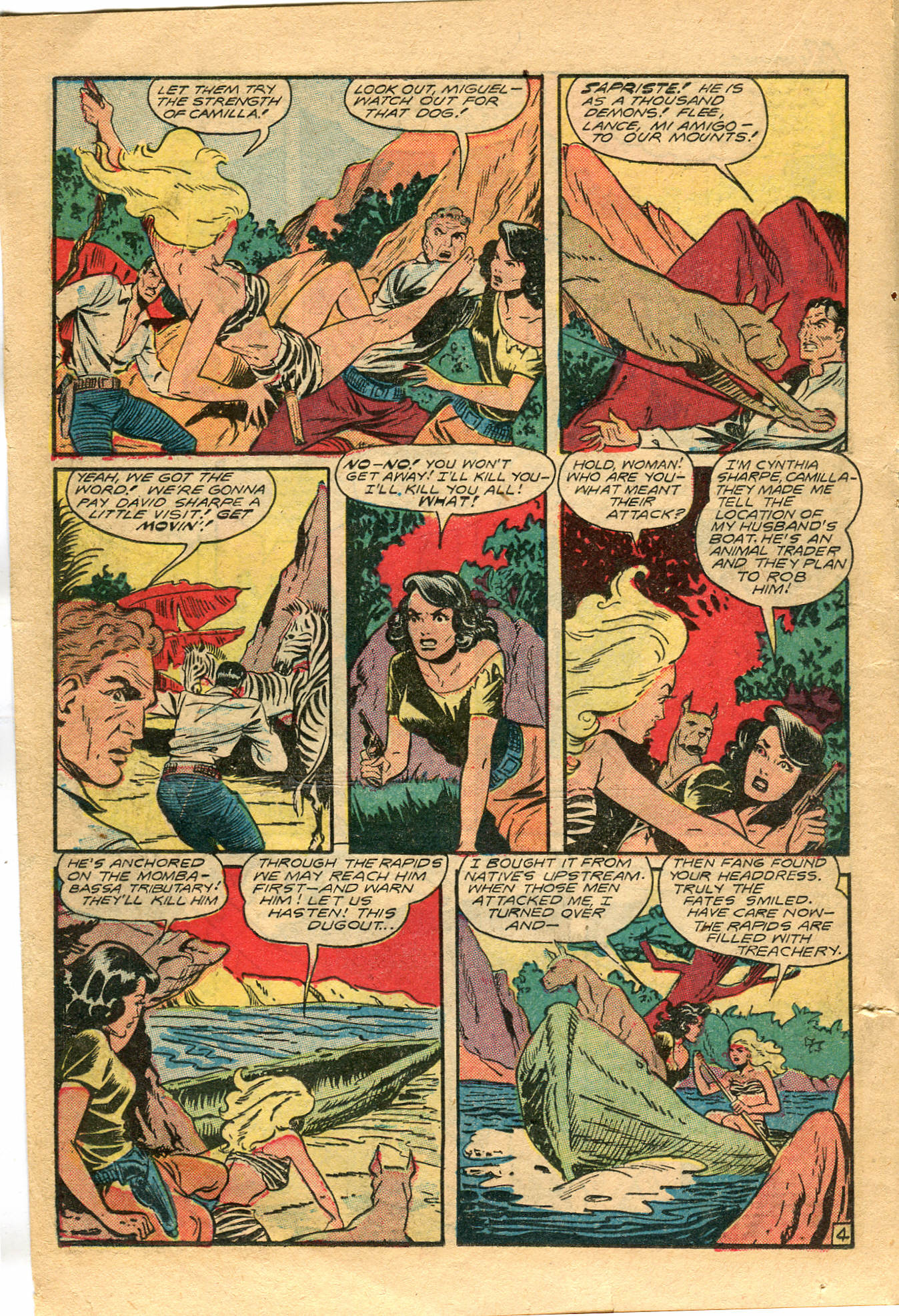 Read online Jungle Comics comic -  Issue #105 - 23