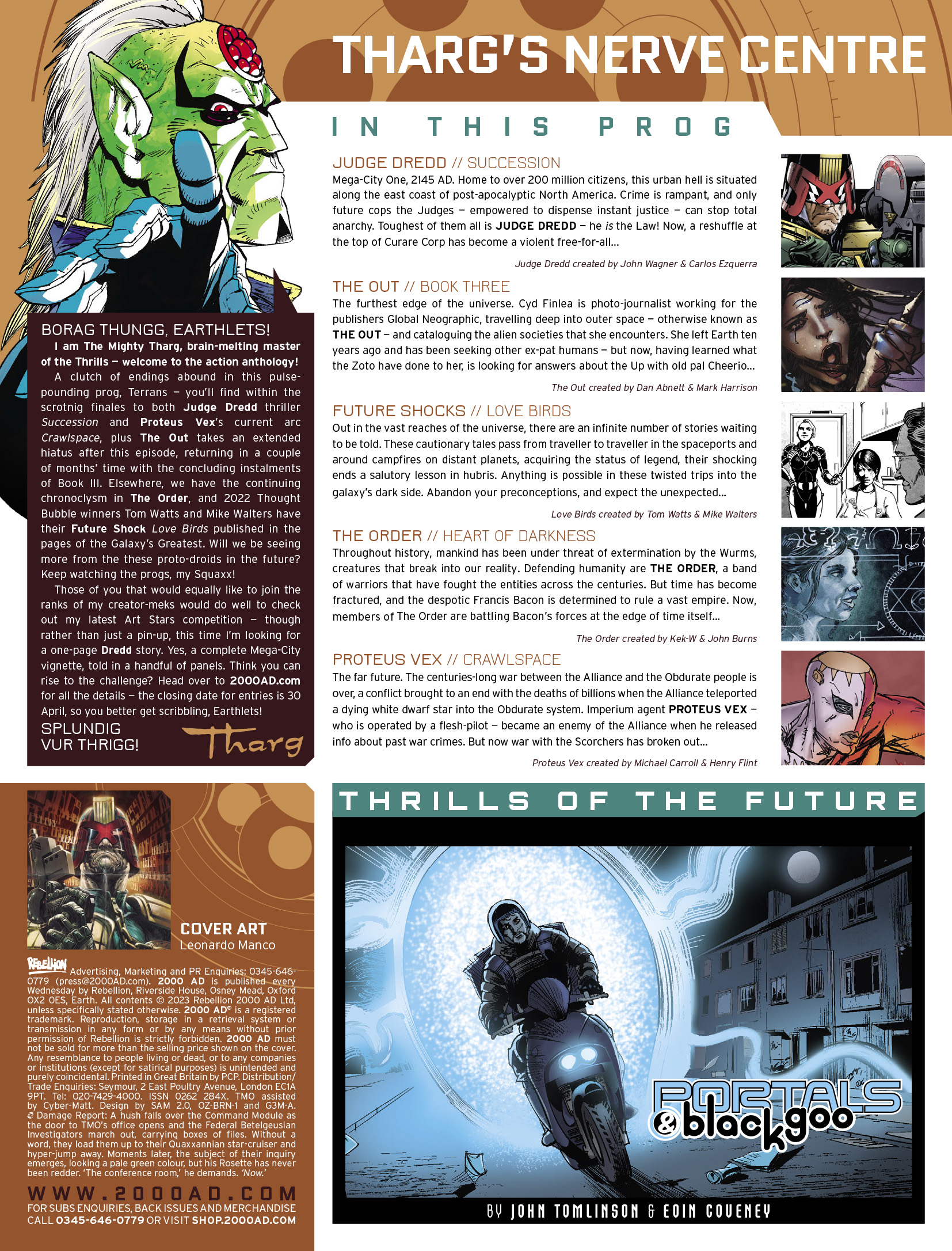 Read online 2000 AD comic -  Issue #2324 - 2
