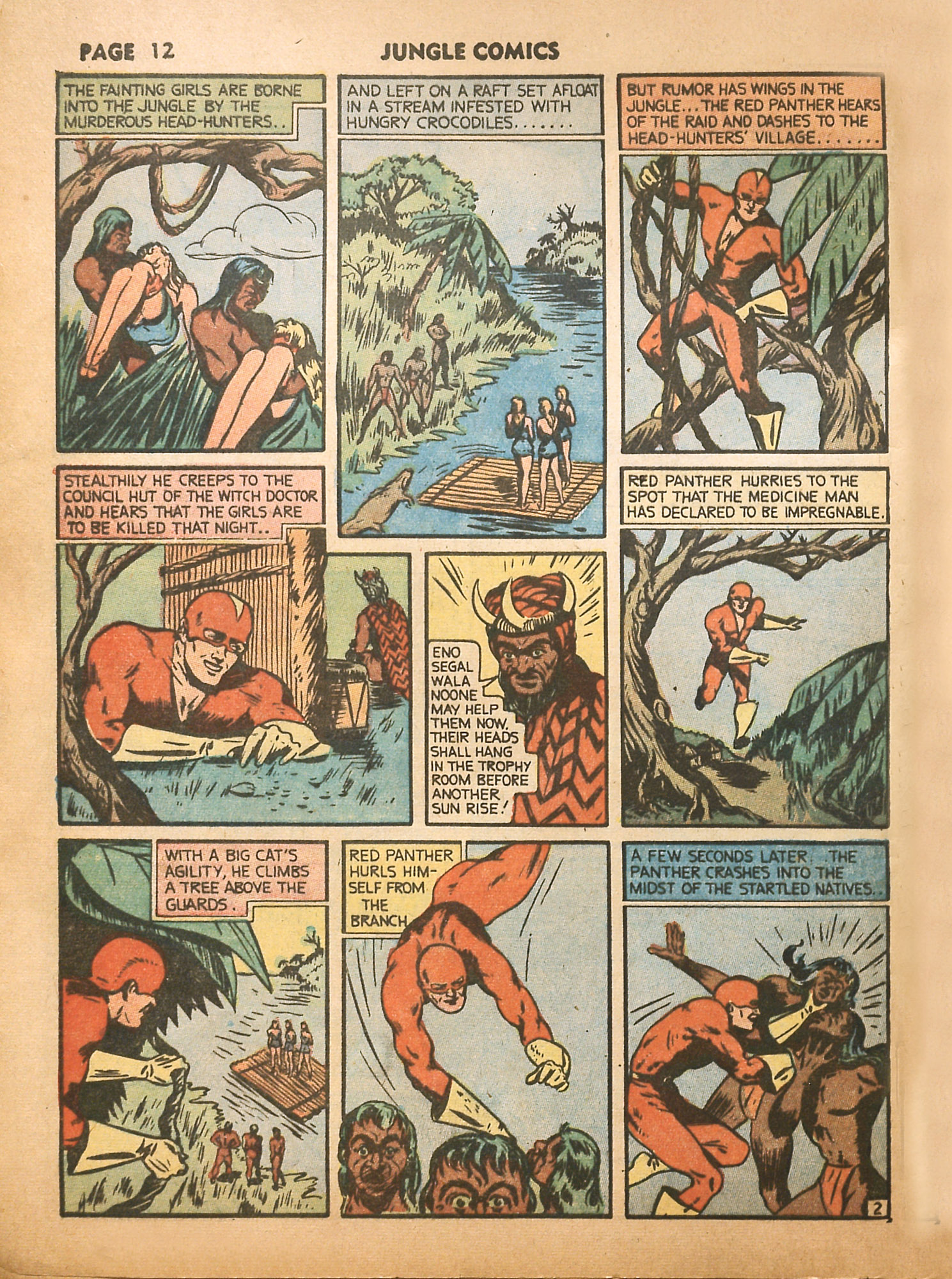 Read online Jungle Comics comic -  Issue #16 - 14