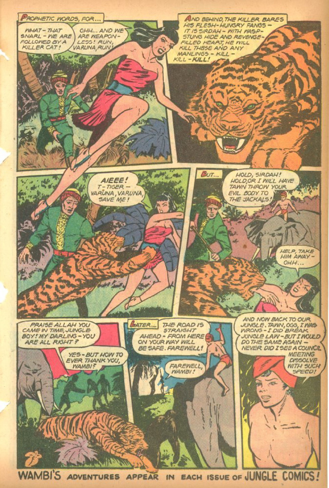 Read online Jungle Comics comic -  Issue #94 - 36