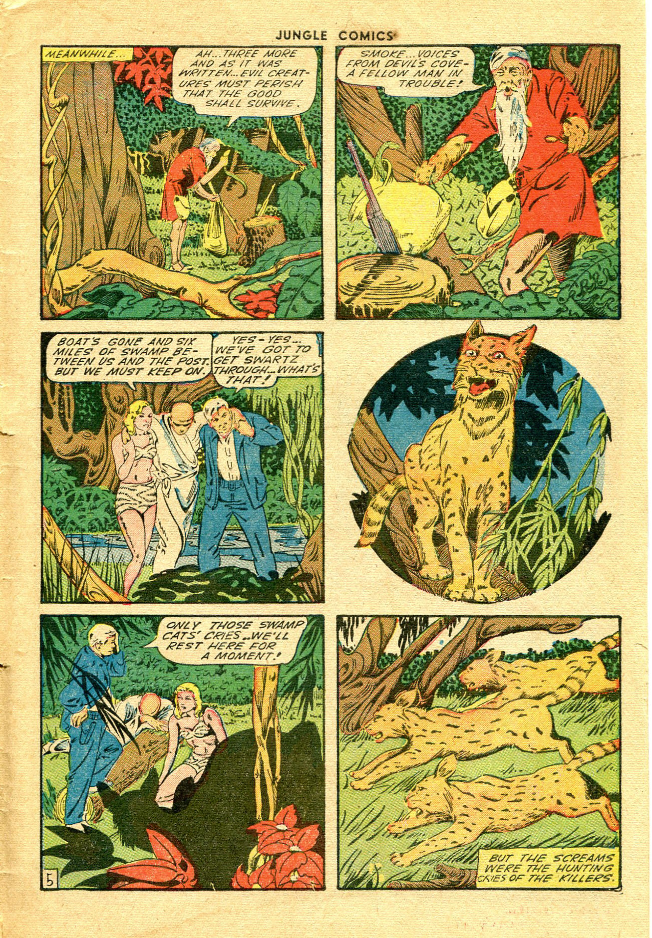 Read online Jungle Comics comic -  Issue #59 - 48