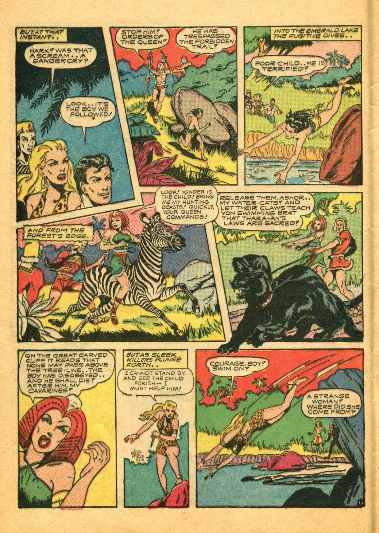 Read online Sheena, Queen of the Jungle (1942) comic -  Issue #5 - 44