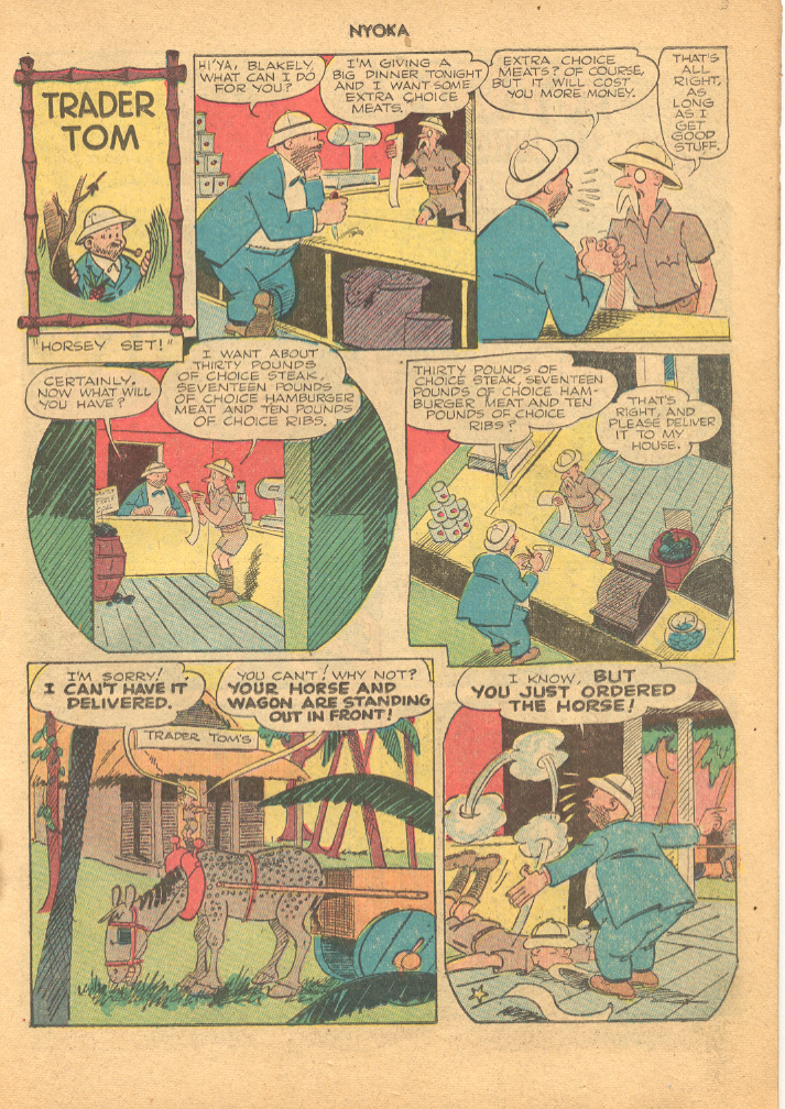 Read online Nyoka the Jungle Girl (1945) comic -  Issue #29 - 11