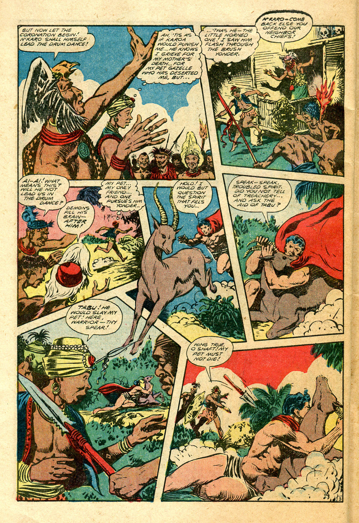 Read online Jungle Comics comic -  Issue #111 - 46