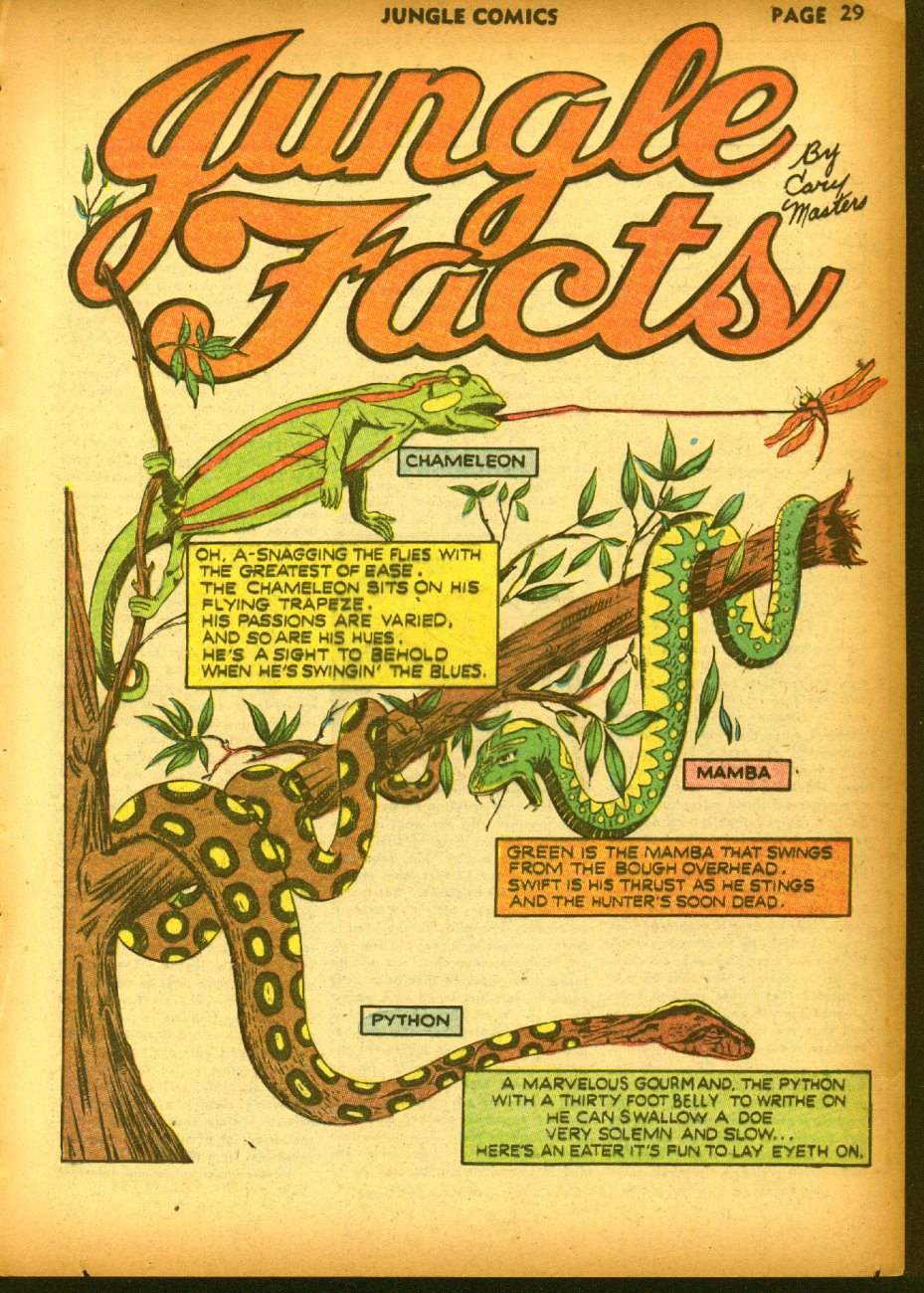 Read online Jungle Comics comic -  Issue #19 - 31