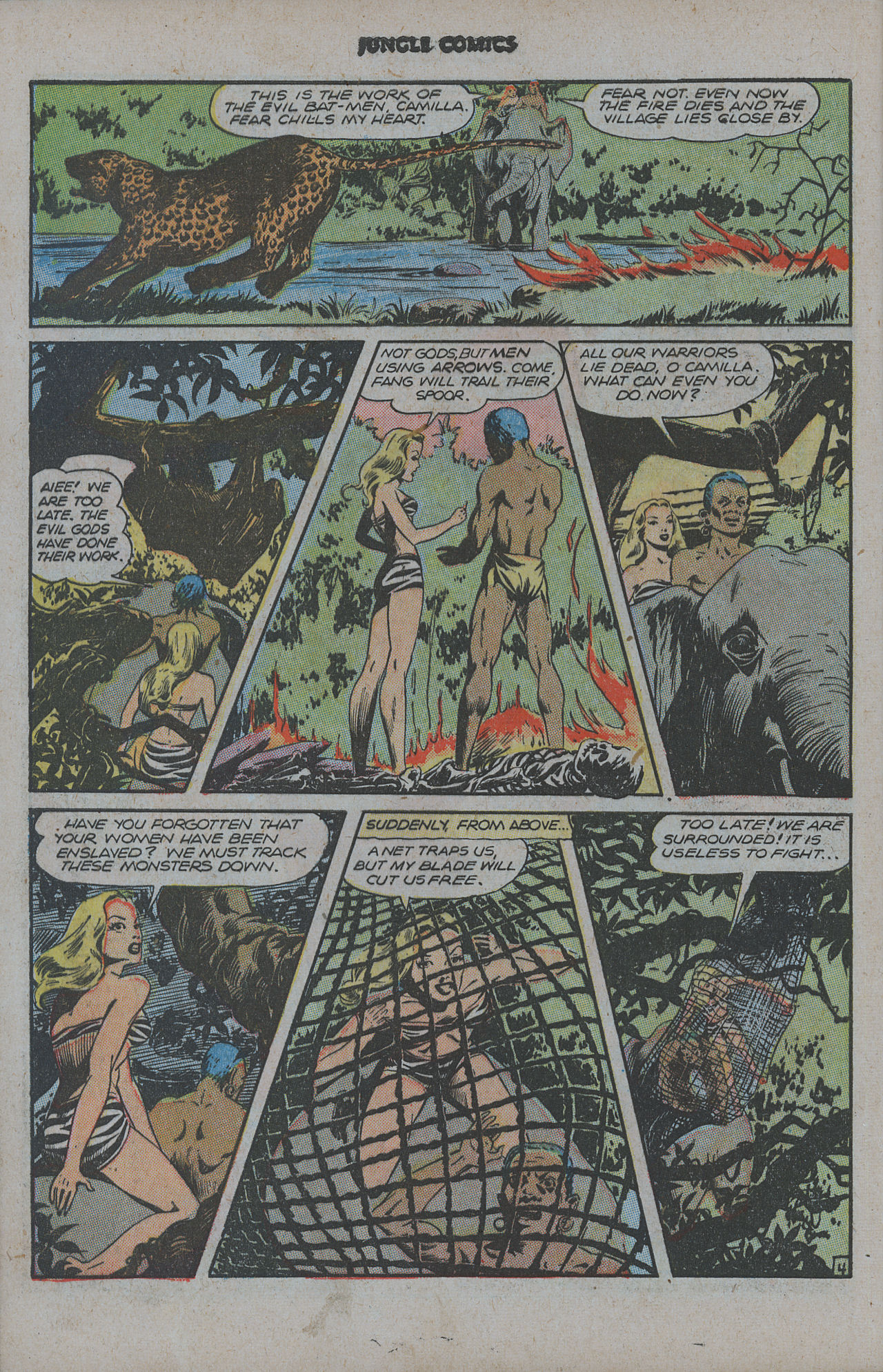 Read online Jungle Comics comic -  Issue #78 - 46