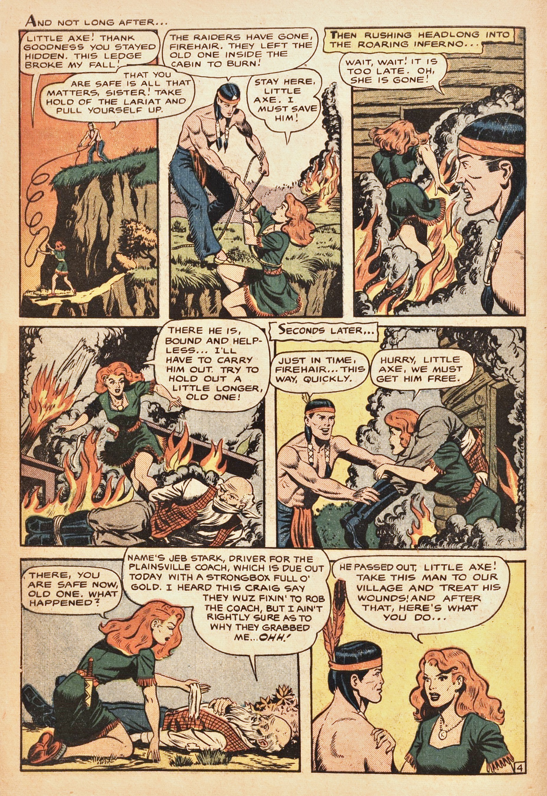 Read online Pioneer West Romances comic -  Issue #4 - 6