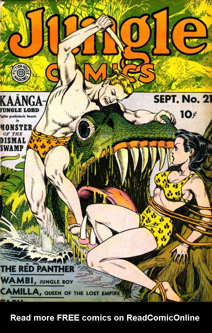 Read online Jungle Comics comic -  Issue #21 - 1