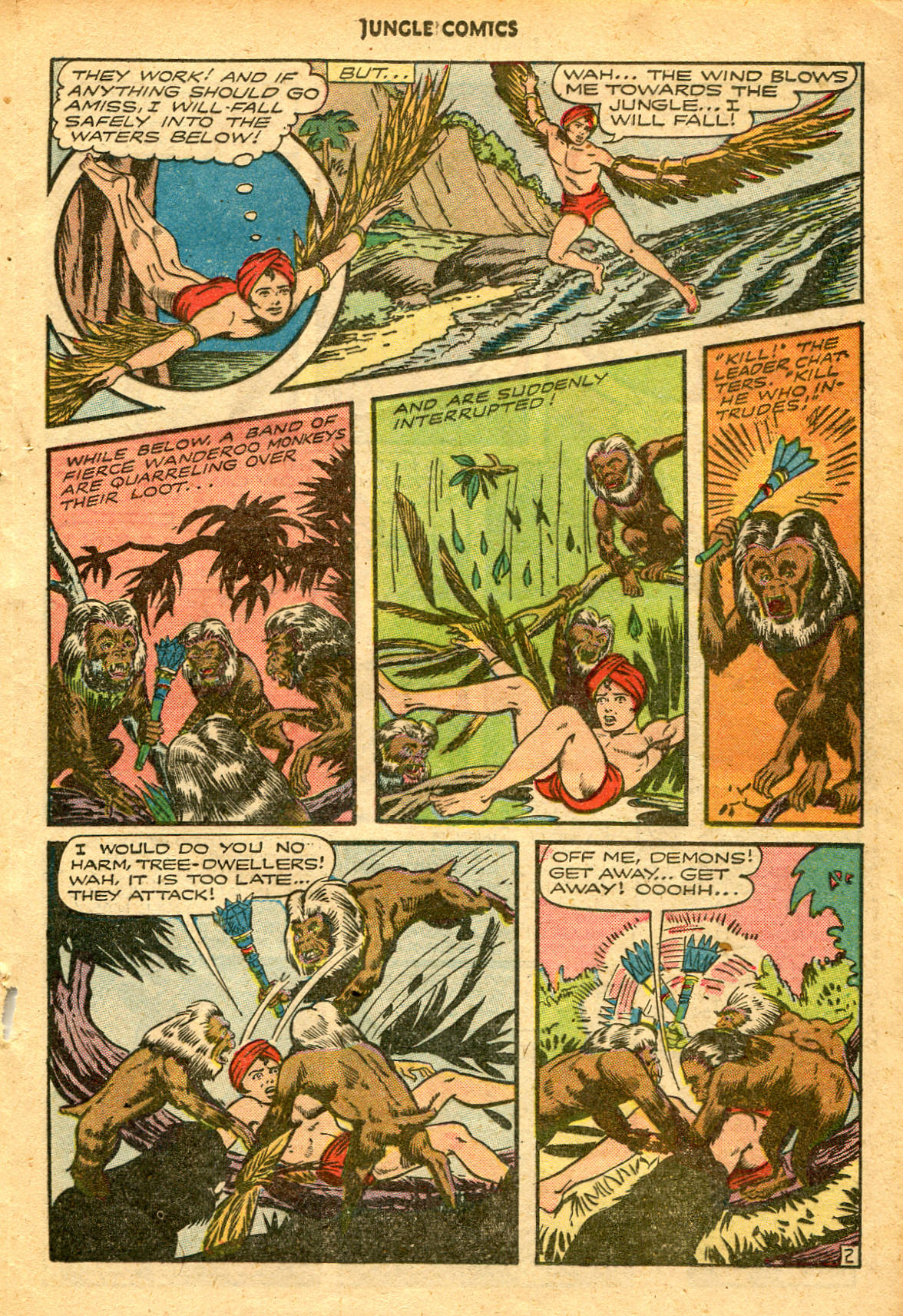Read online Jungle Comics comic -  Issue #87 - 29
