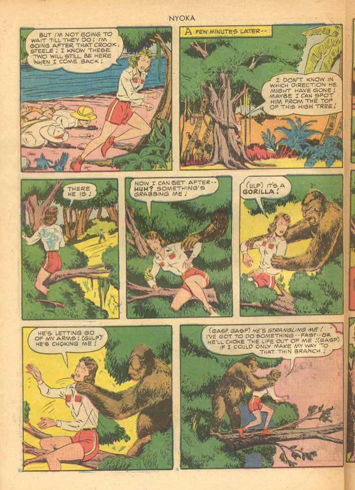 Read online Nyoka the Jungle Girl (1945) comic -  Issue #46 - 46
