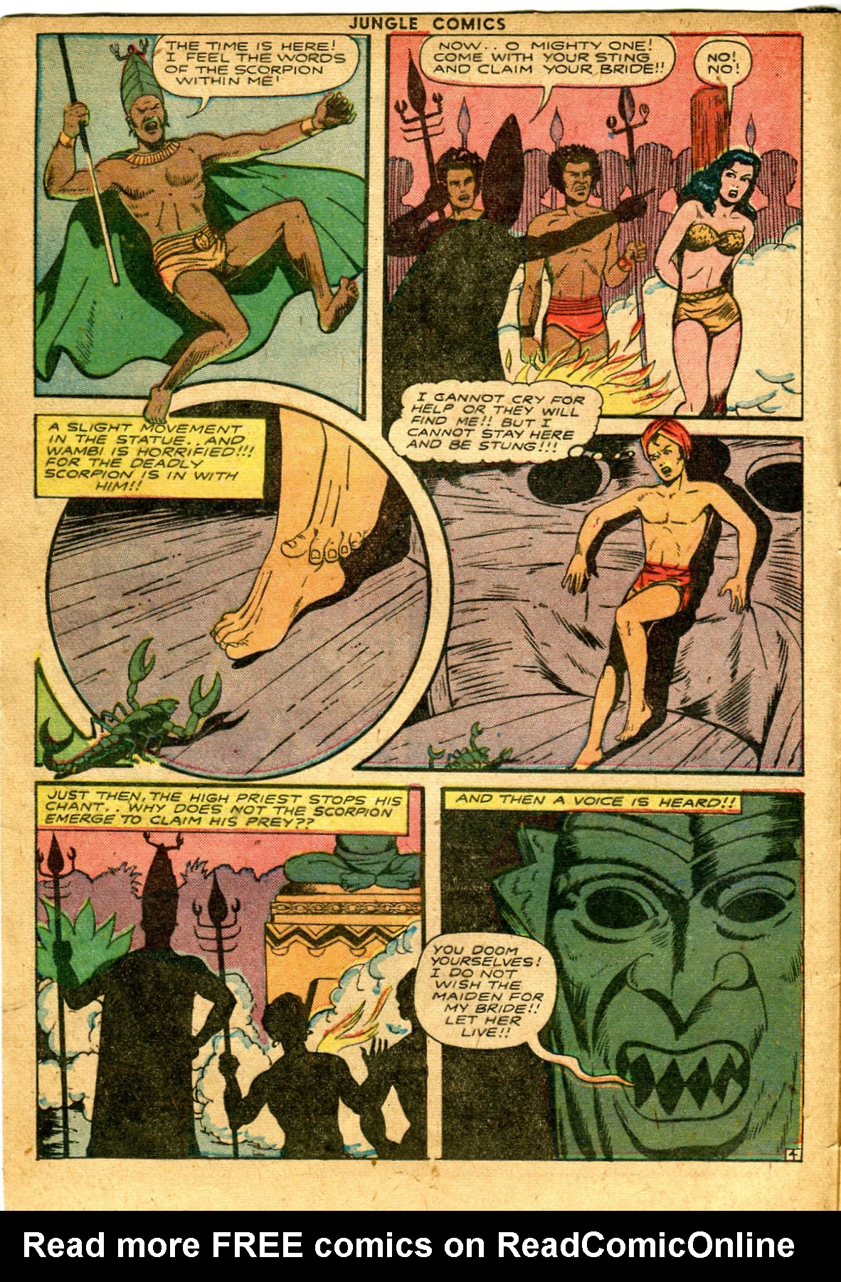 Read online Jungle Comics comic -  Issue #65 - 18