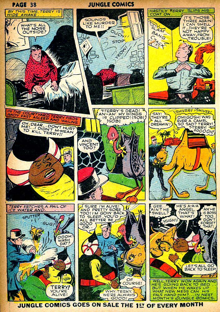 Read online Jungle Comics comic -  Issue #21 - 40