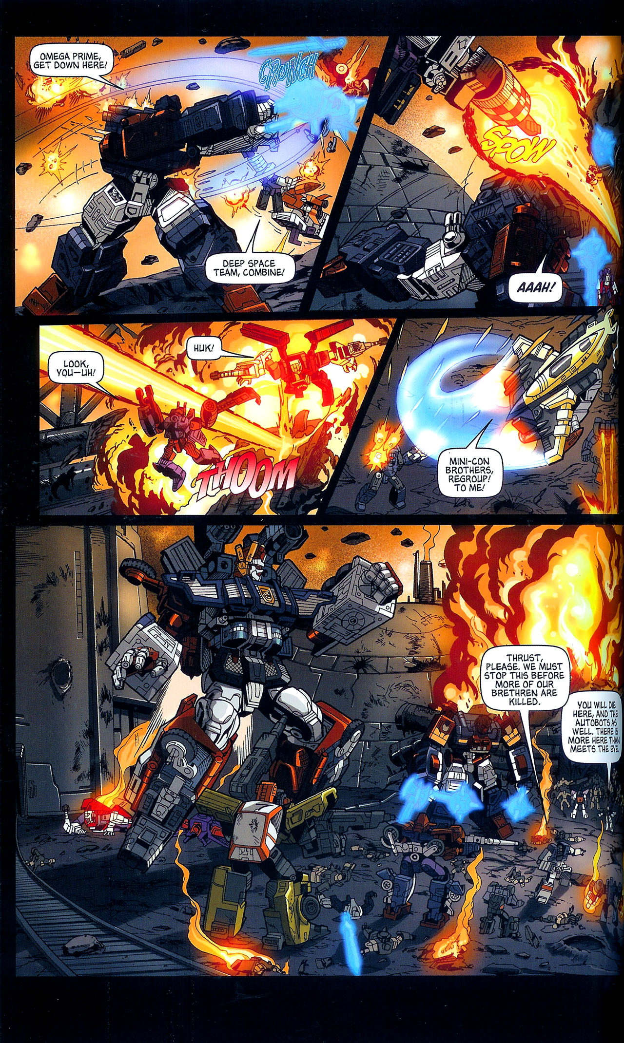 Read online Transformers: Cybertron: Balancing Act comic -  Issue # TPB - 67