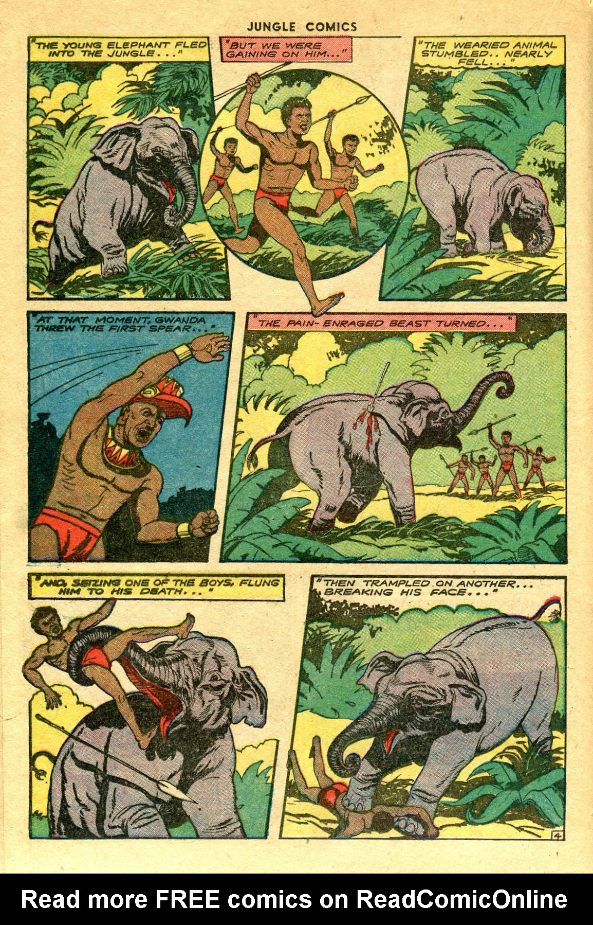 Read online Jungle Comics comic -  Issue #59 - 19