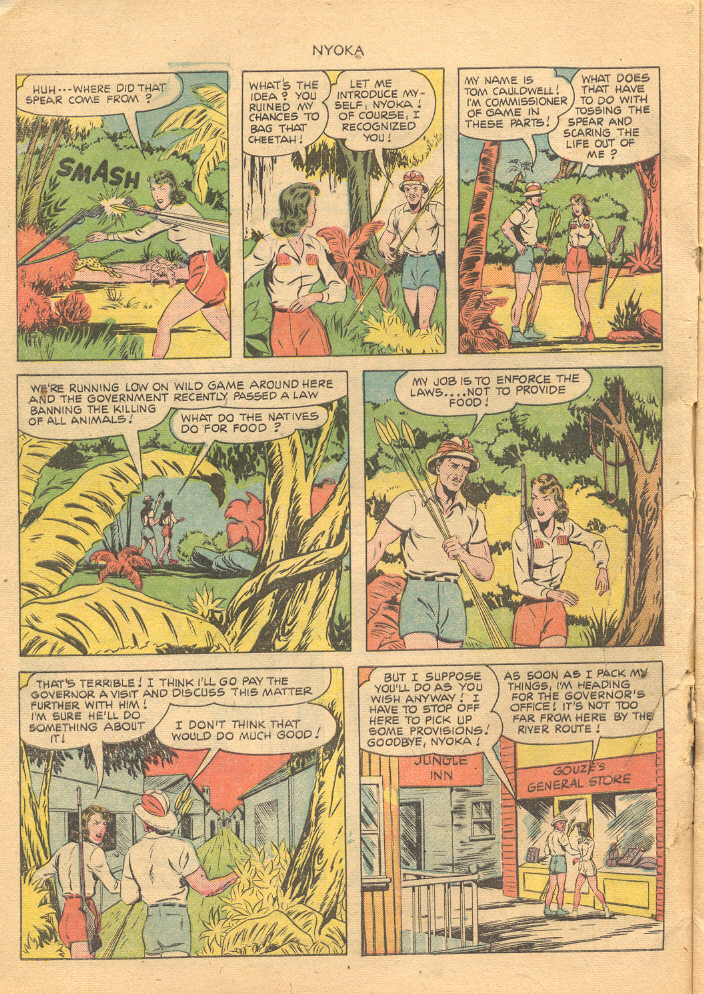 Read online Nyoka the Jungle Girl (1945) comic -  Issue #57 - 4