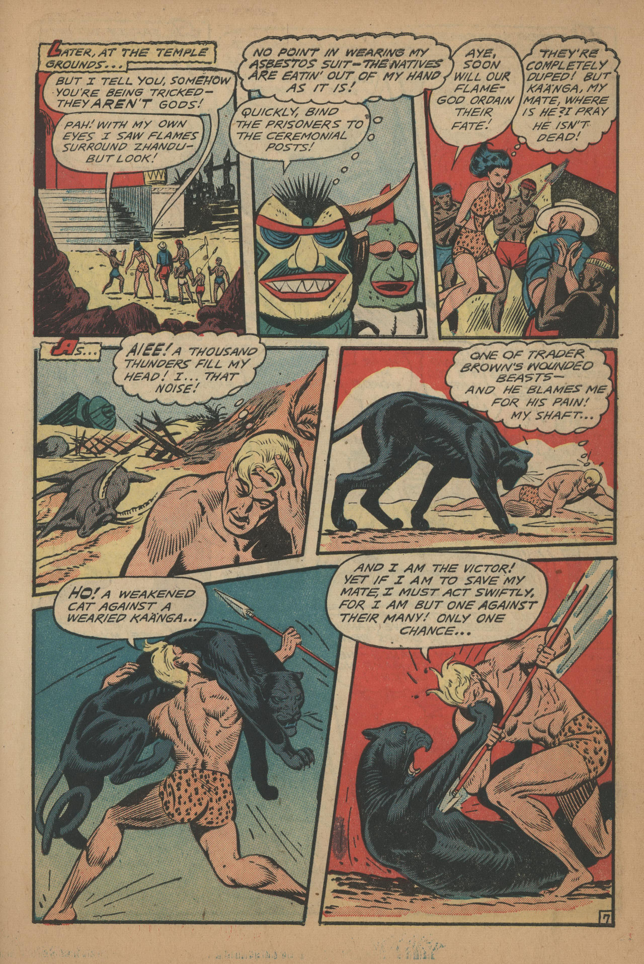 Read online Jungle Comics comic -  Issue #107 - 9