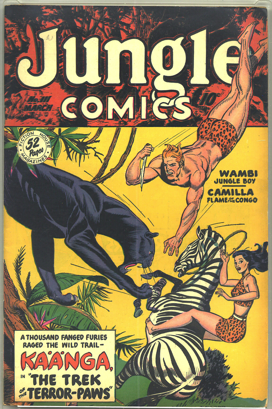 Read online Jungle Comics comic -  Issue #111 - 1