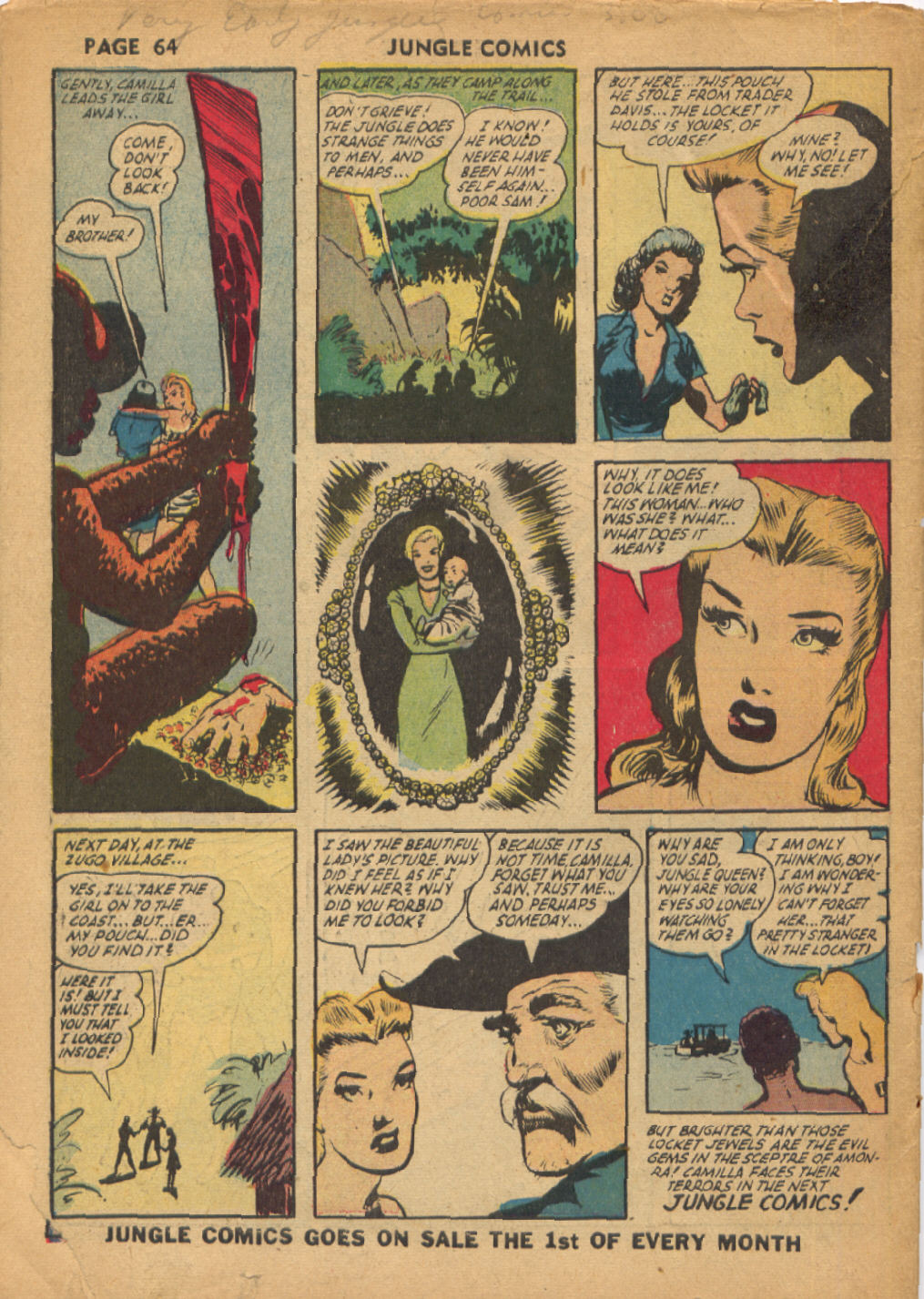 Read online Jungle Comics comic -  Issue #38 - 65