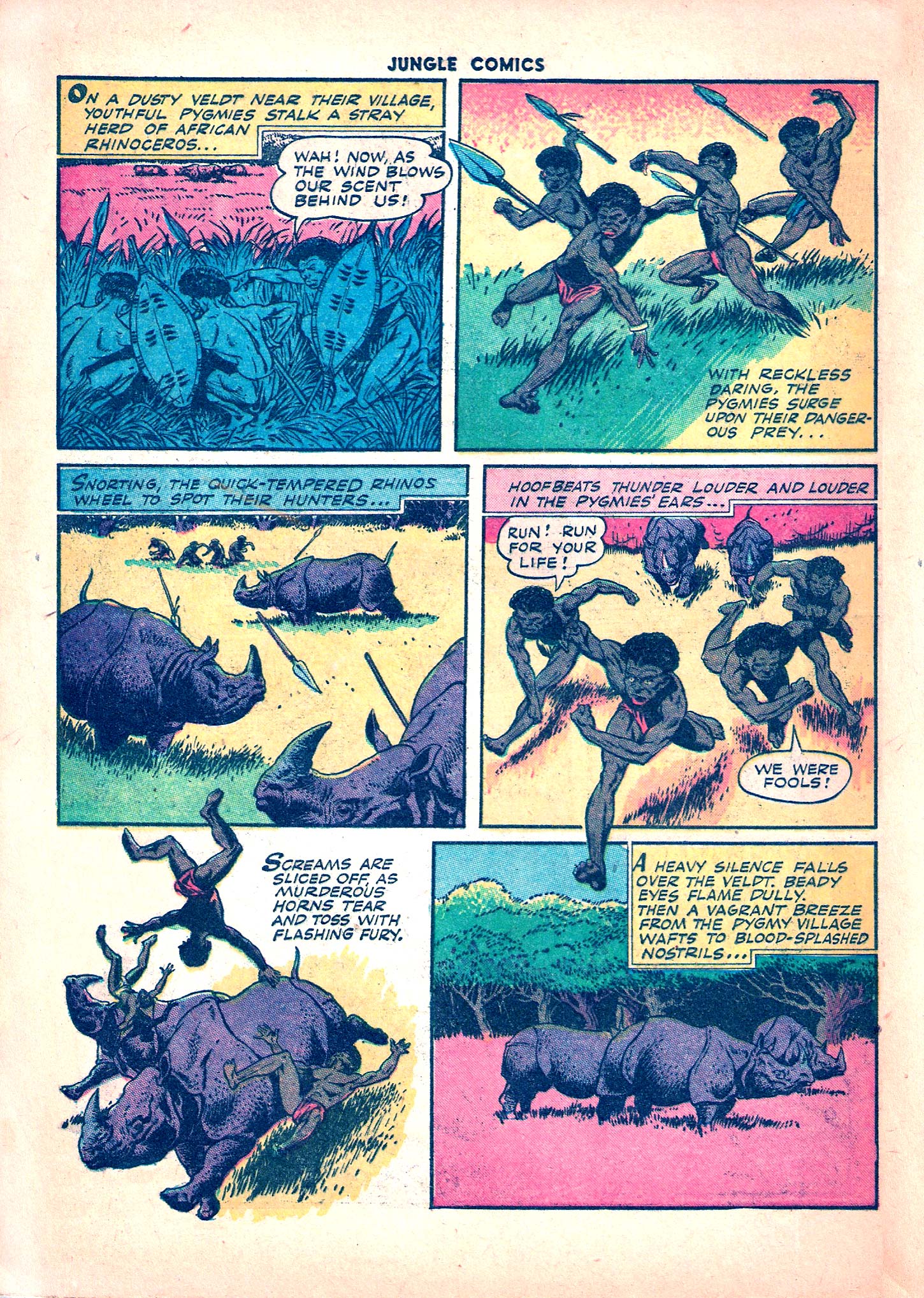 Read online Jungle Comics comic -  Issue #42 - 4
