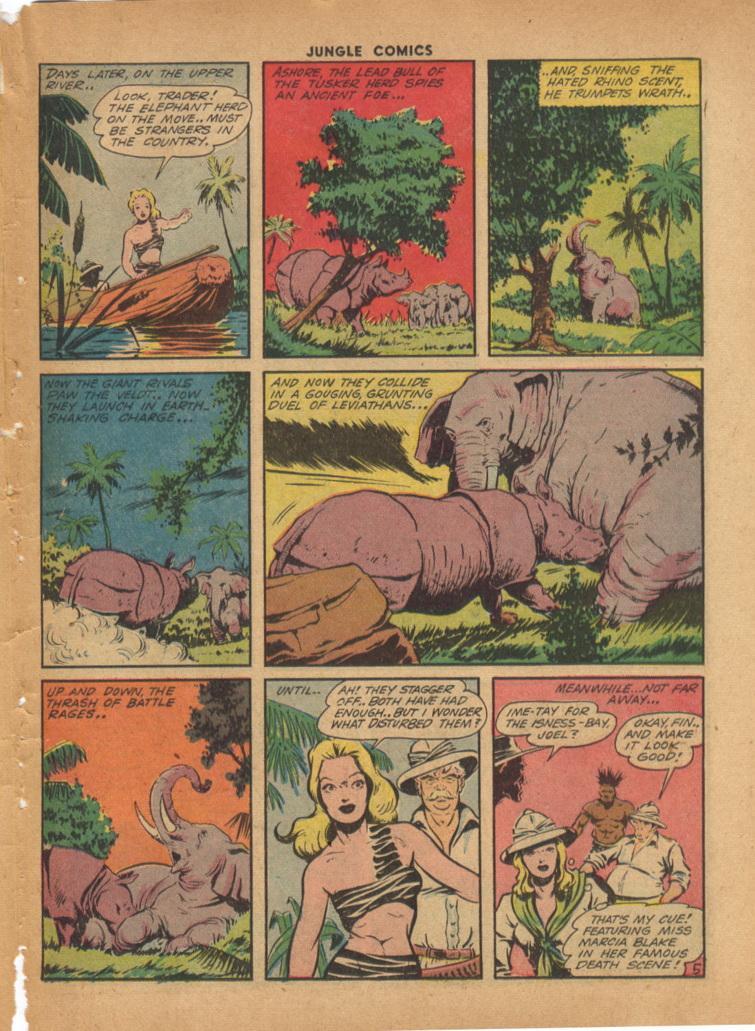 Read online Jungle Comics comic -  Issue #44 - 53