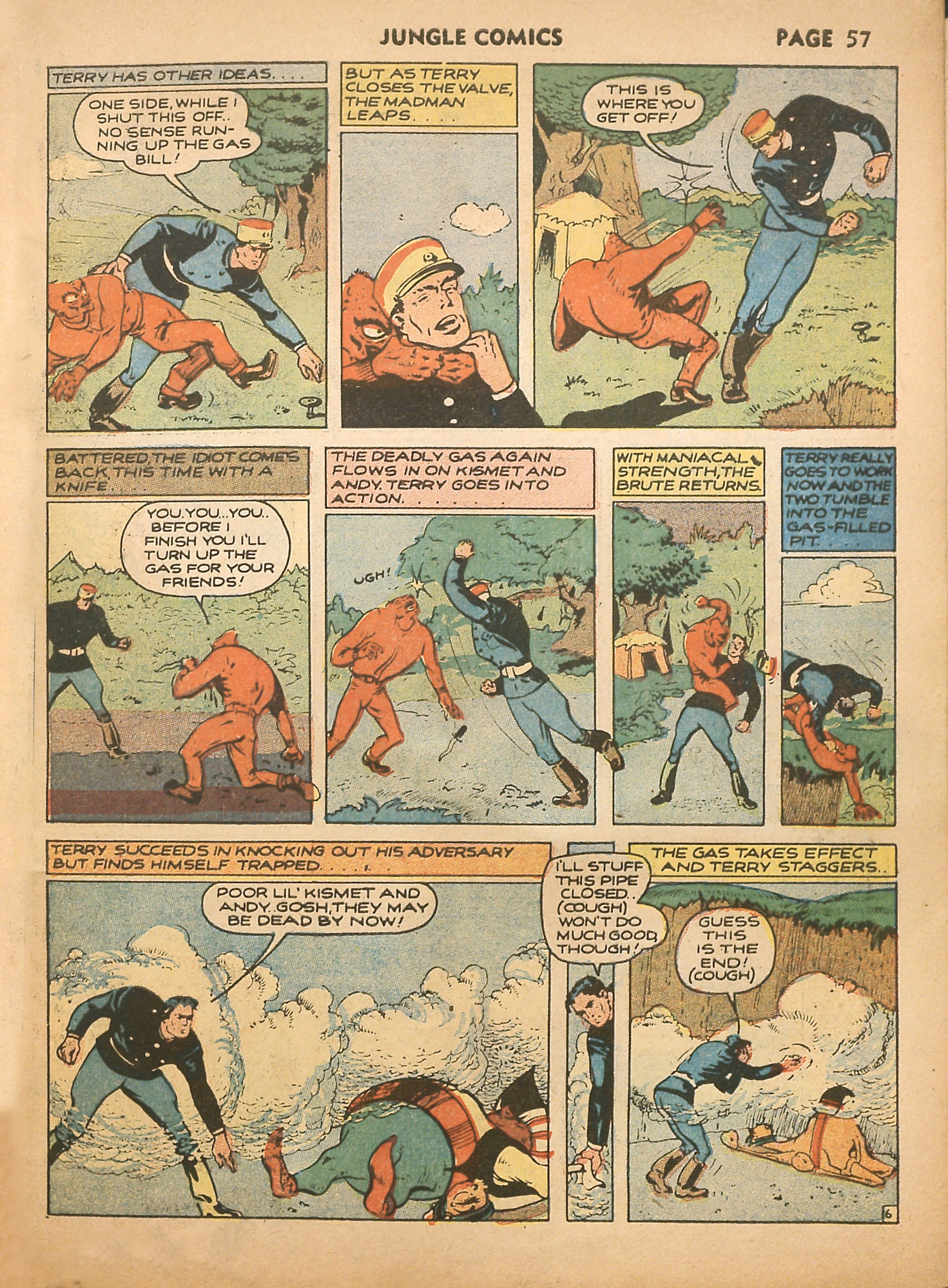Read online Jungle Comics comic -  Issue #16 - 59
