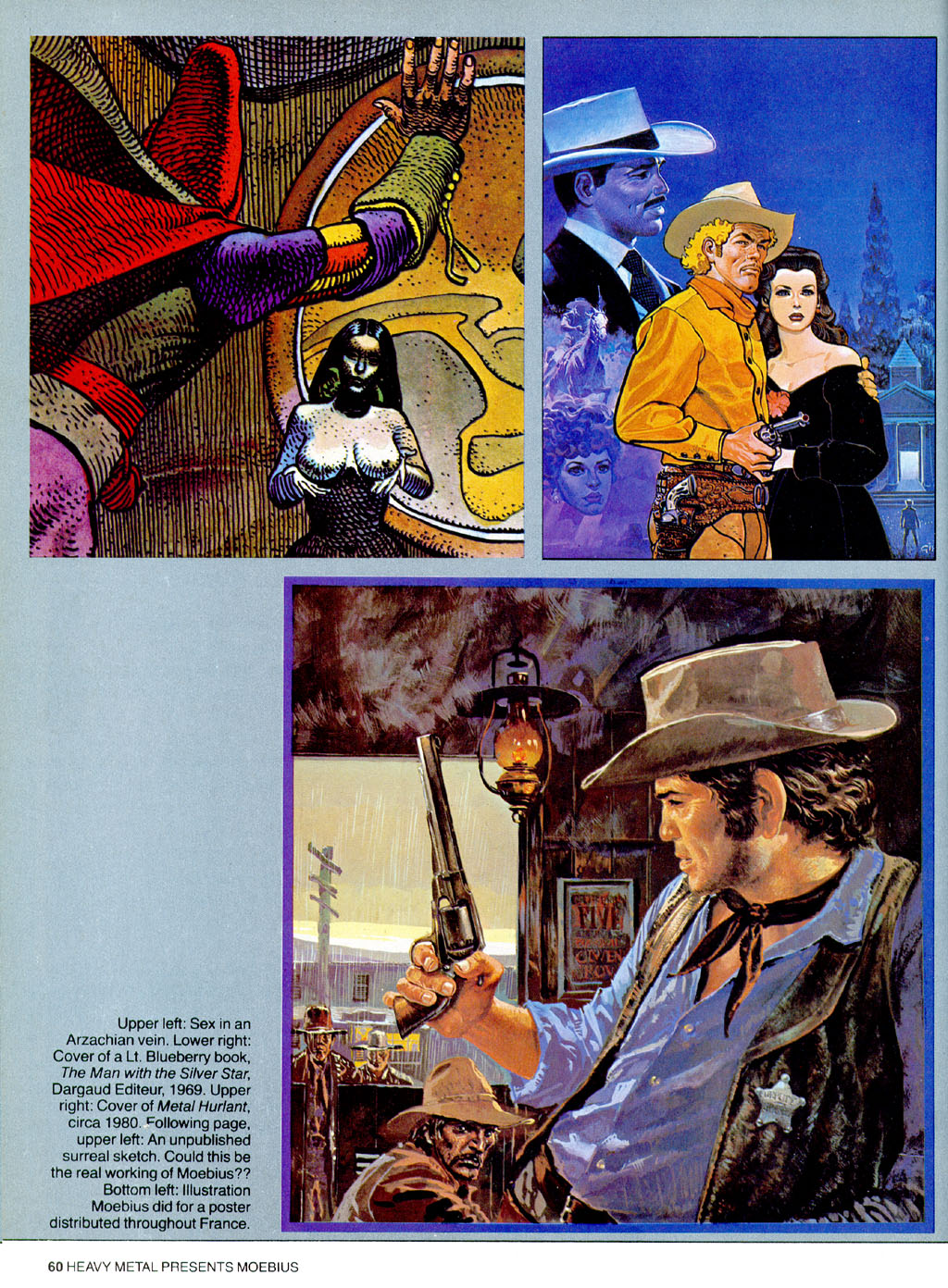 Read online Heavy Metal Presents Moebius comic -  Issue # Full - 58