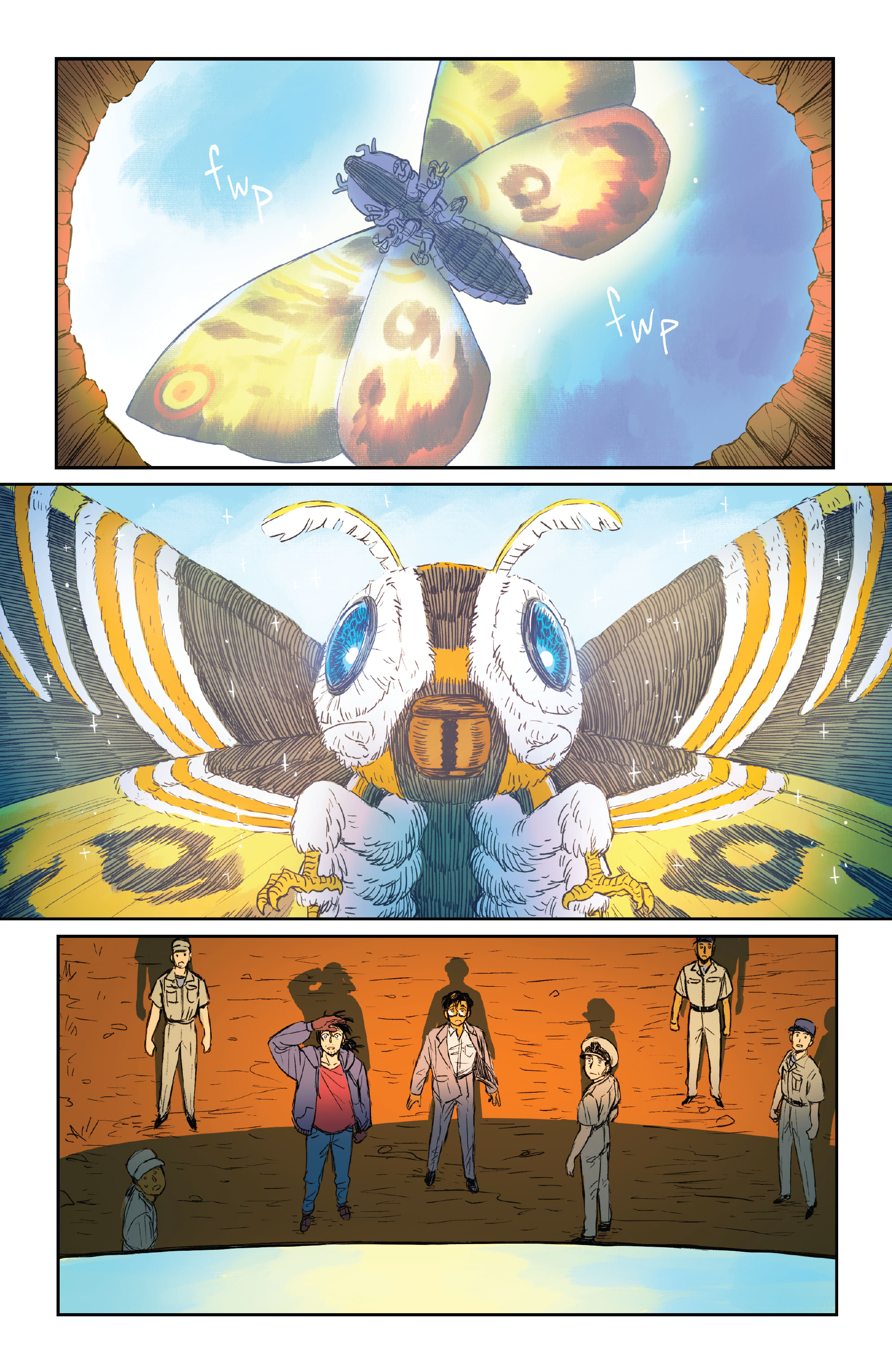 Read online Godzilla Rivals: Mothra Vs. Titanosaurus comic -  Issue # Full - 39