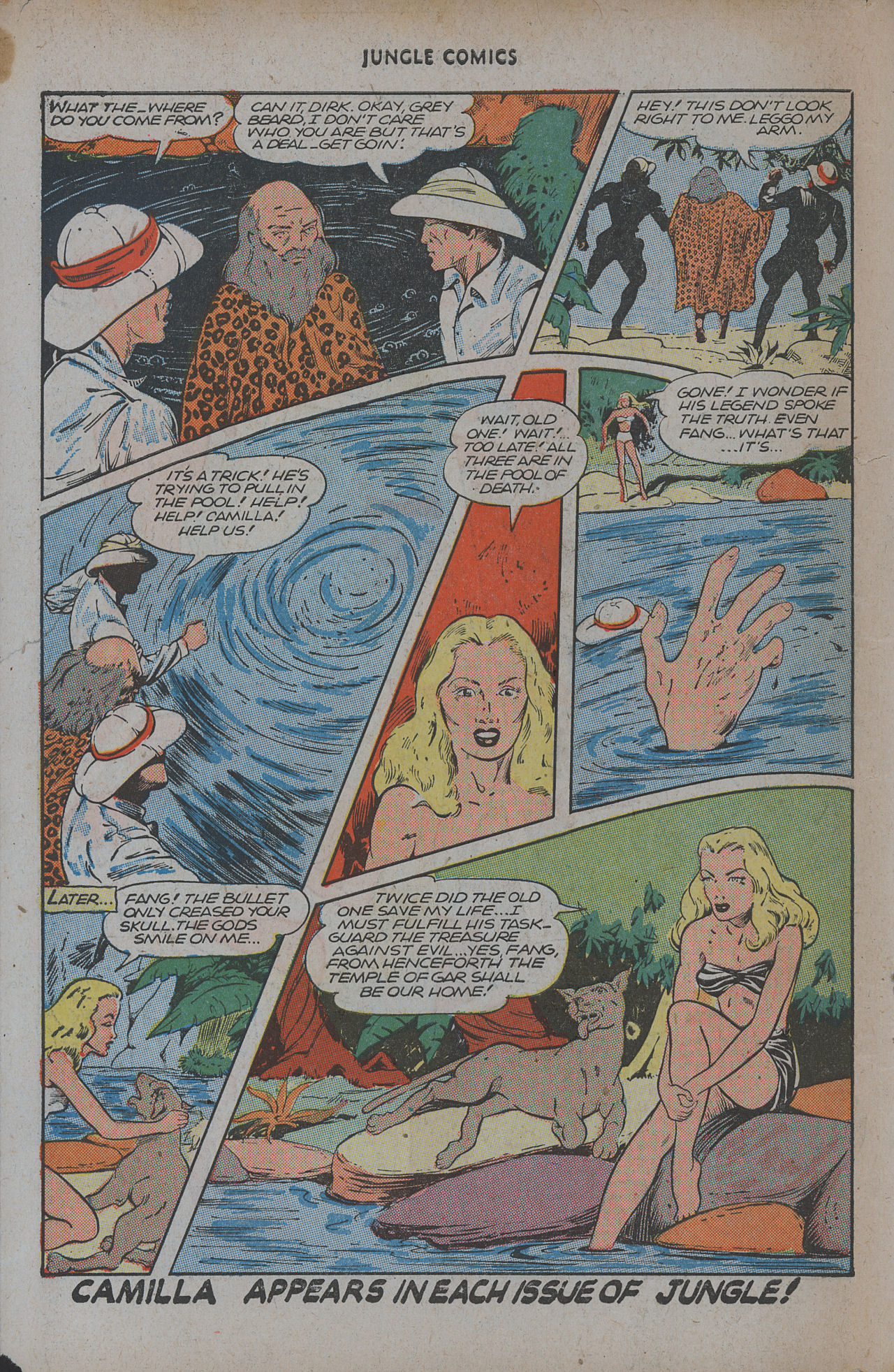 Read online Jungle Comics comic -  Issue #77 - 50