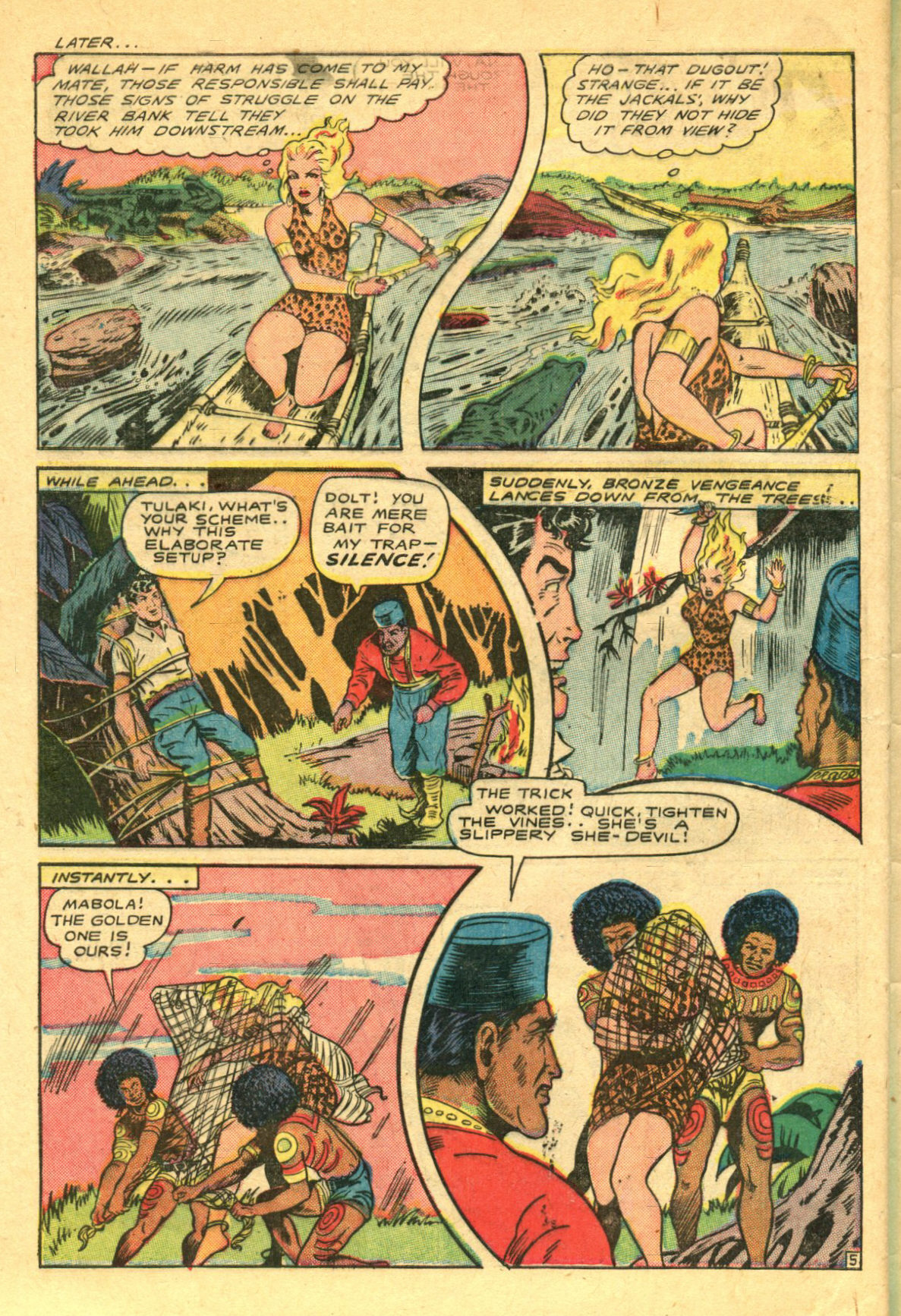 Read online Sheena, Queen of the Jungle (1942) comic -  Issue #6 - 44