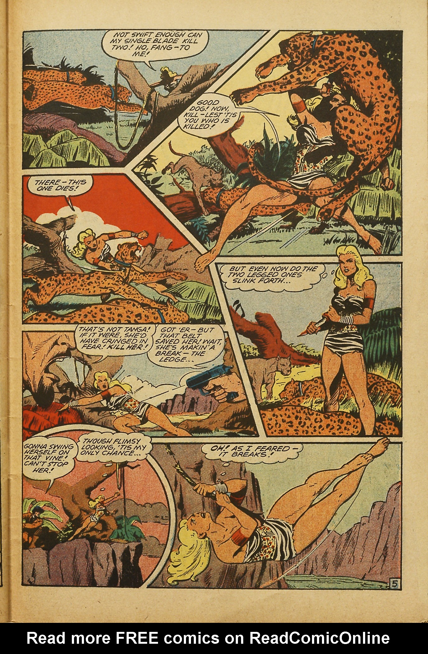 Read online Jungle Comics comic -  Issue #101 - 47