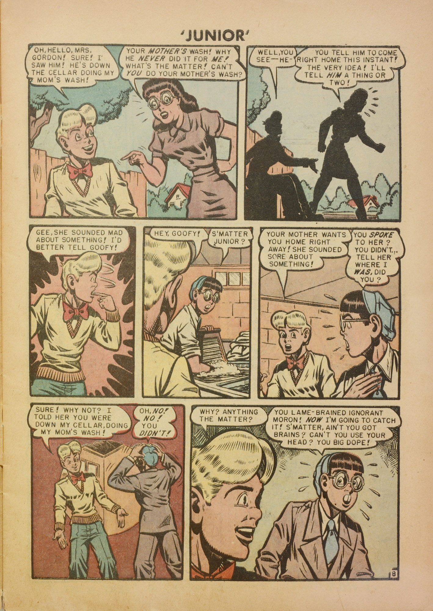 Read online Junior (1947) comic -  Issue #14 - 9