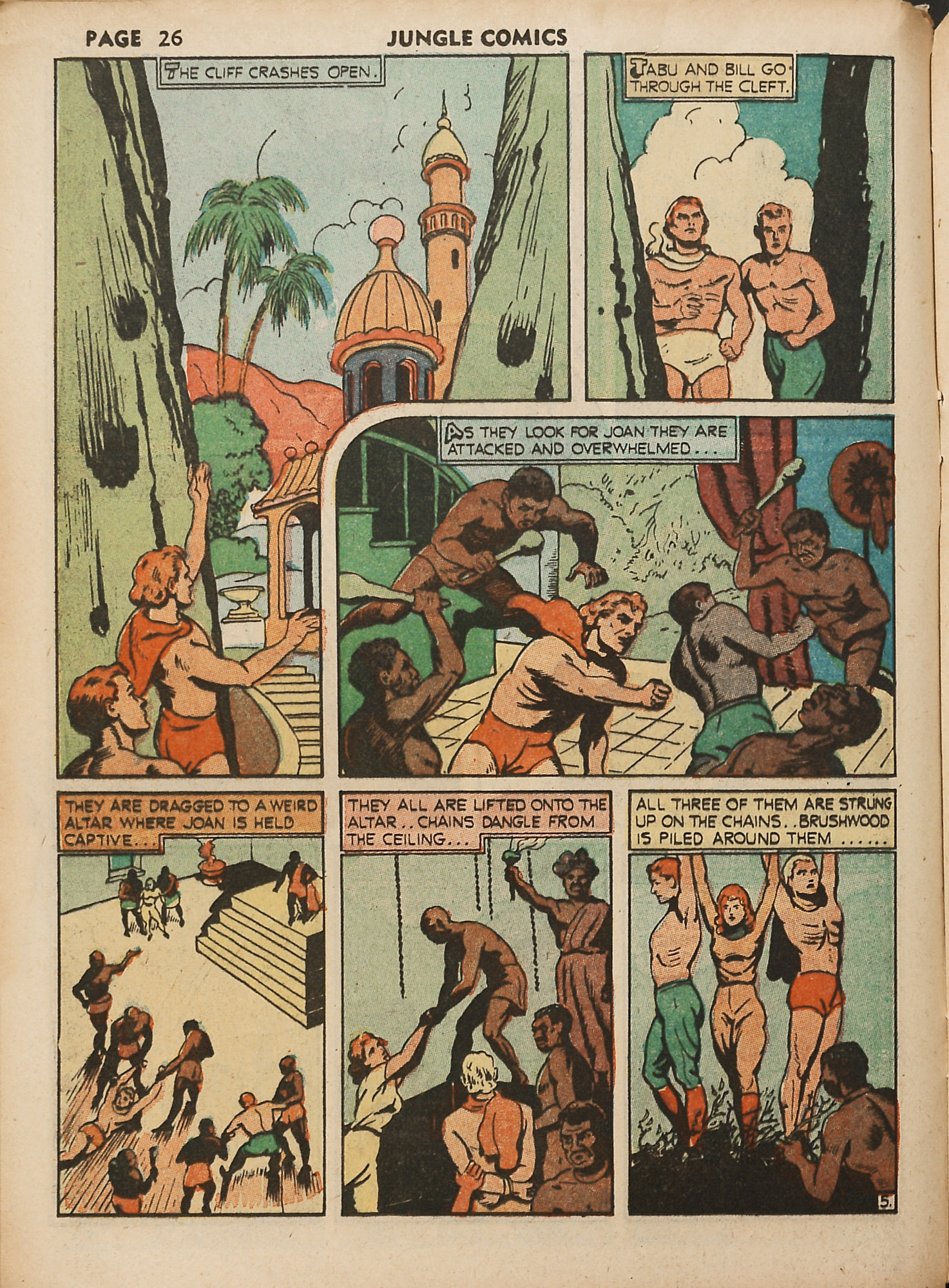 Read online Jungle Comics comic -  Issue #18 - 28