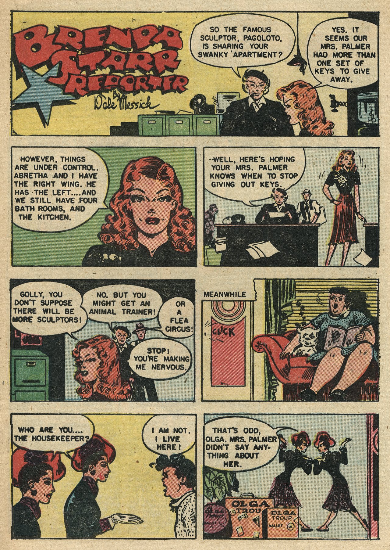 Read online Brenda Starr (1948) comic -  Issue #13 - 17