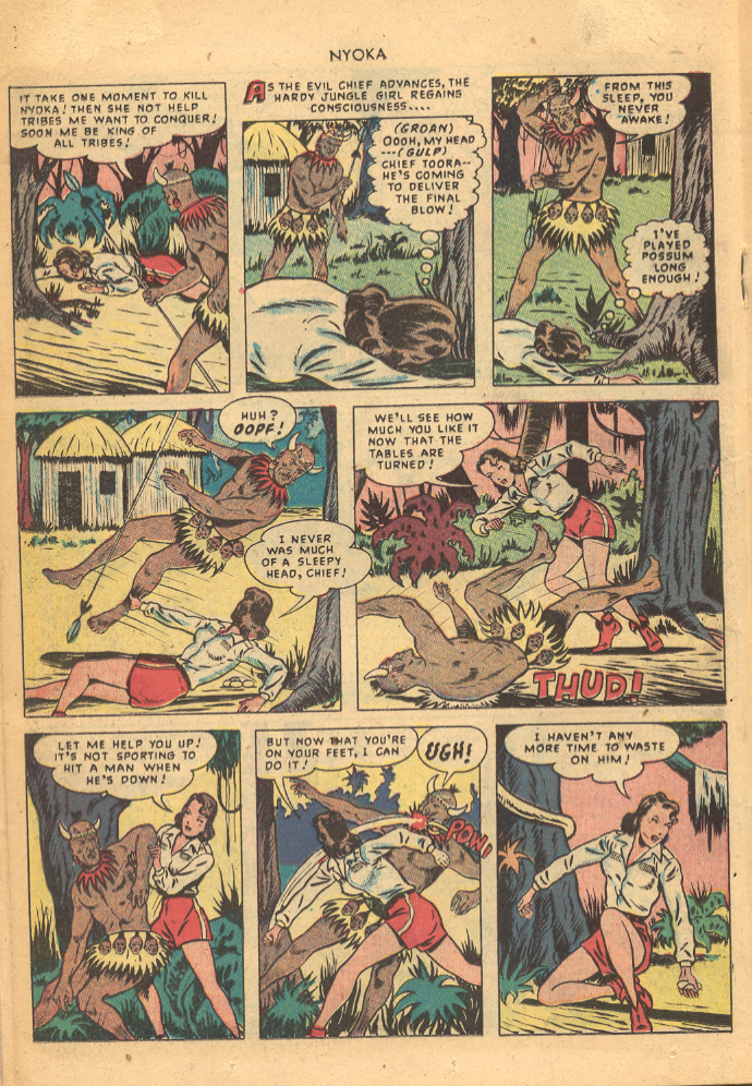 Read online Nyoka the Jungle Girl (1945) comic -  Issue #35 - 26