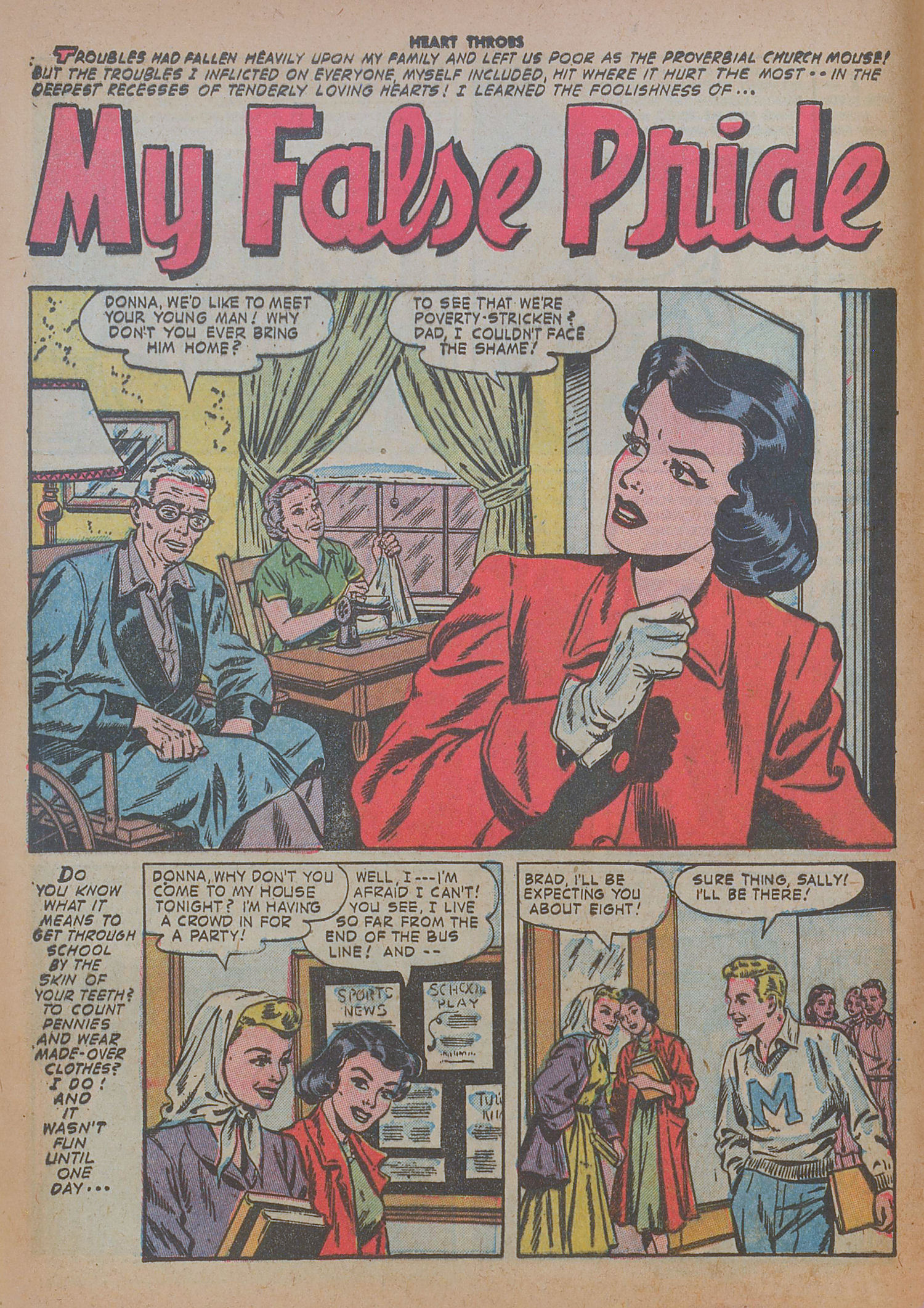 Read online Heart Throbs comic -  Issue #22 - 12