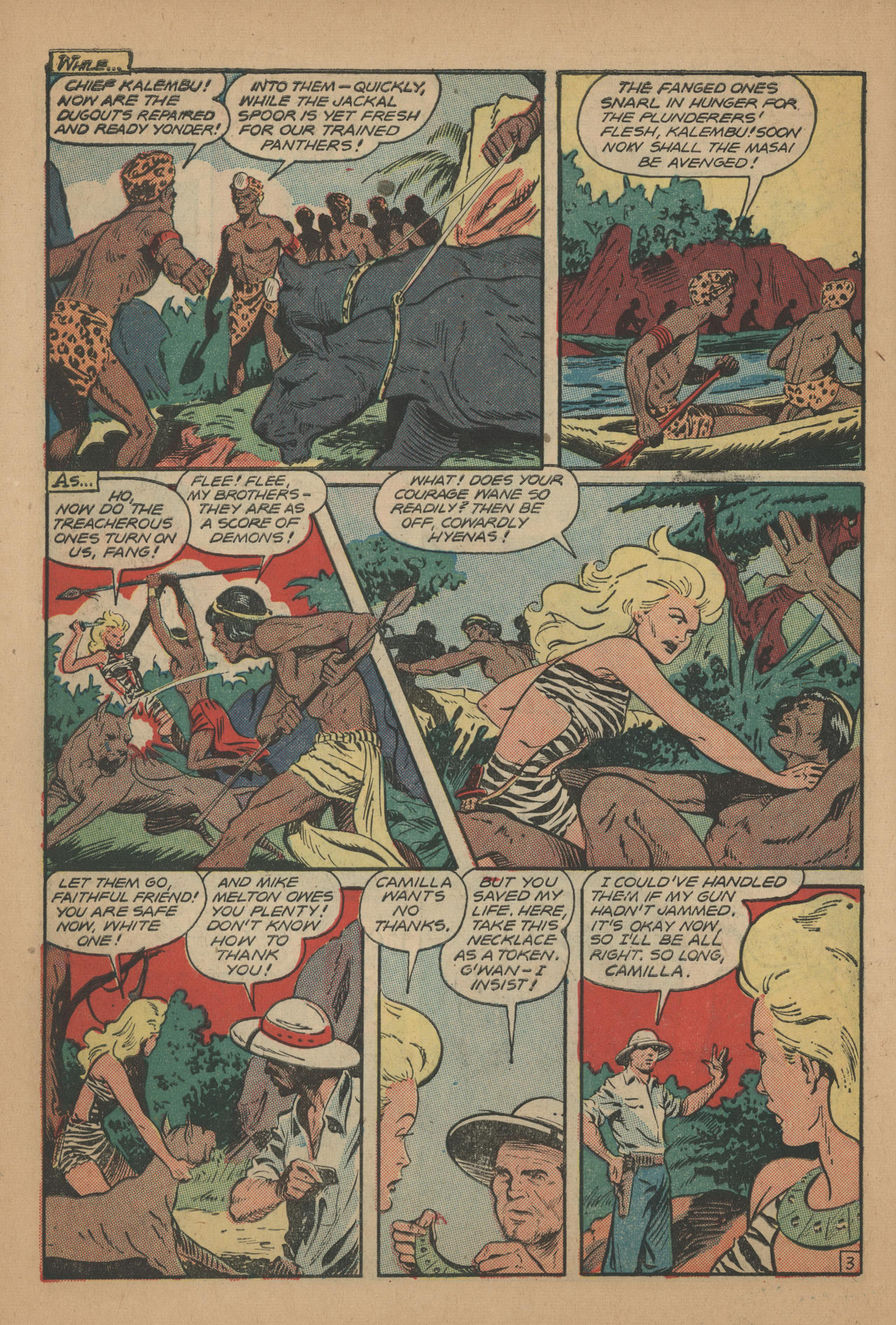 Read online Jungle Comics comic -  Issue #107 - 44