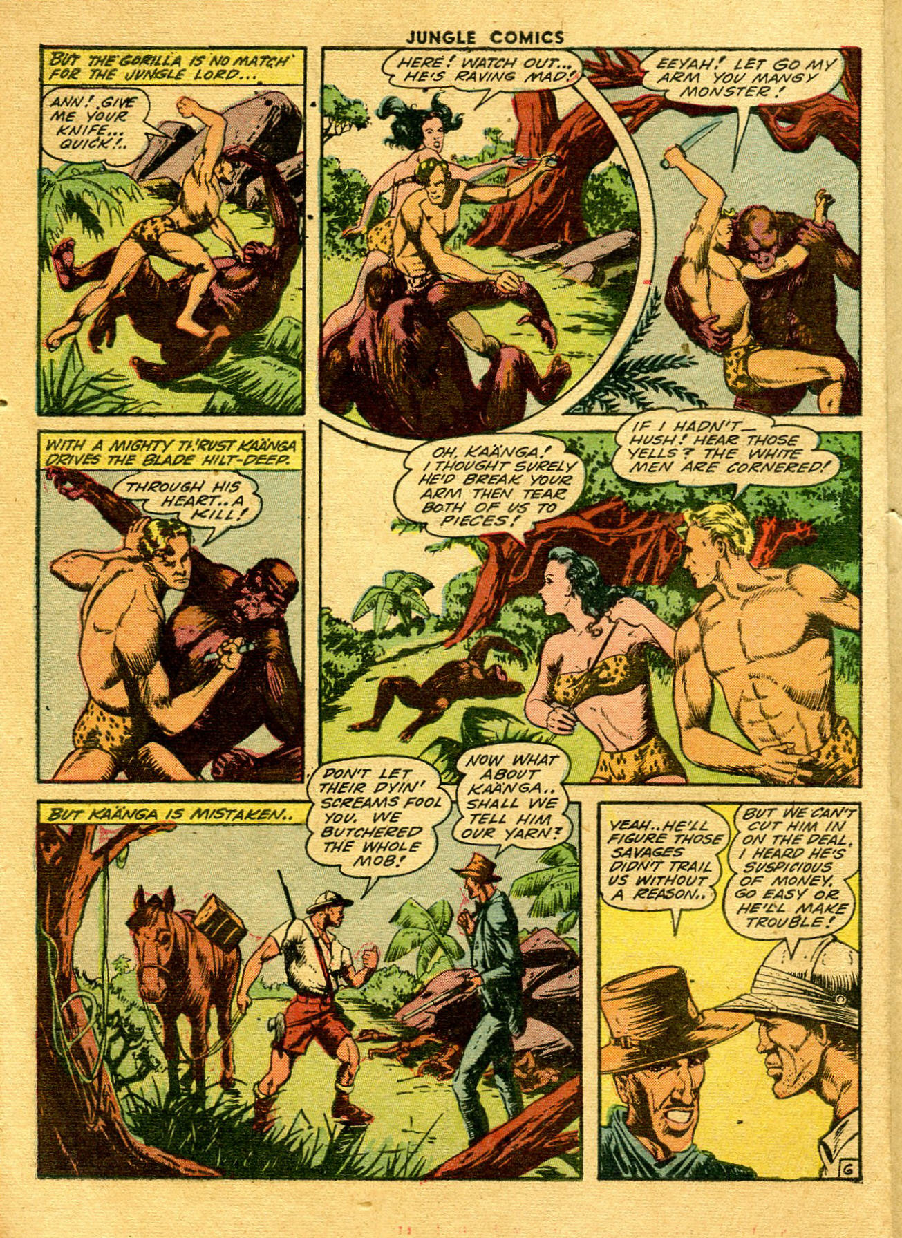 Read online Jungle Comics comic -  Issue #46 - 8