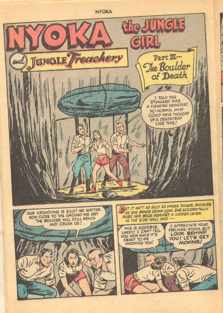 Read online Nyoka the Jungle Girl (1945) comic -  Issue #32 - 28