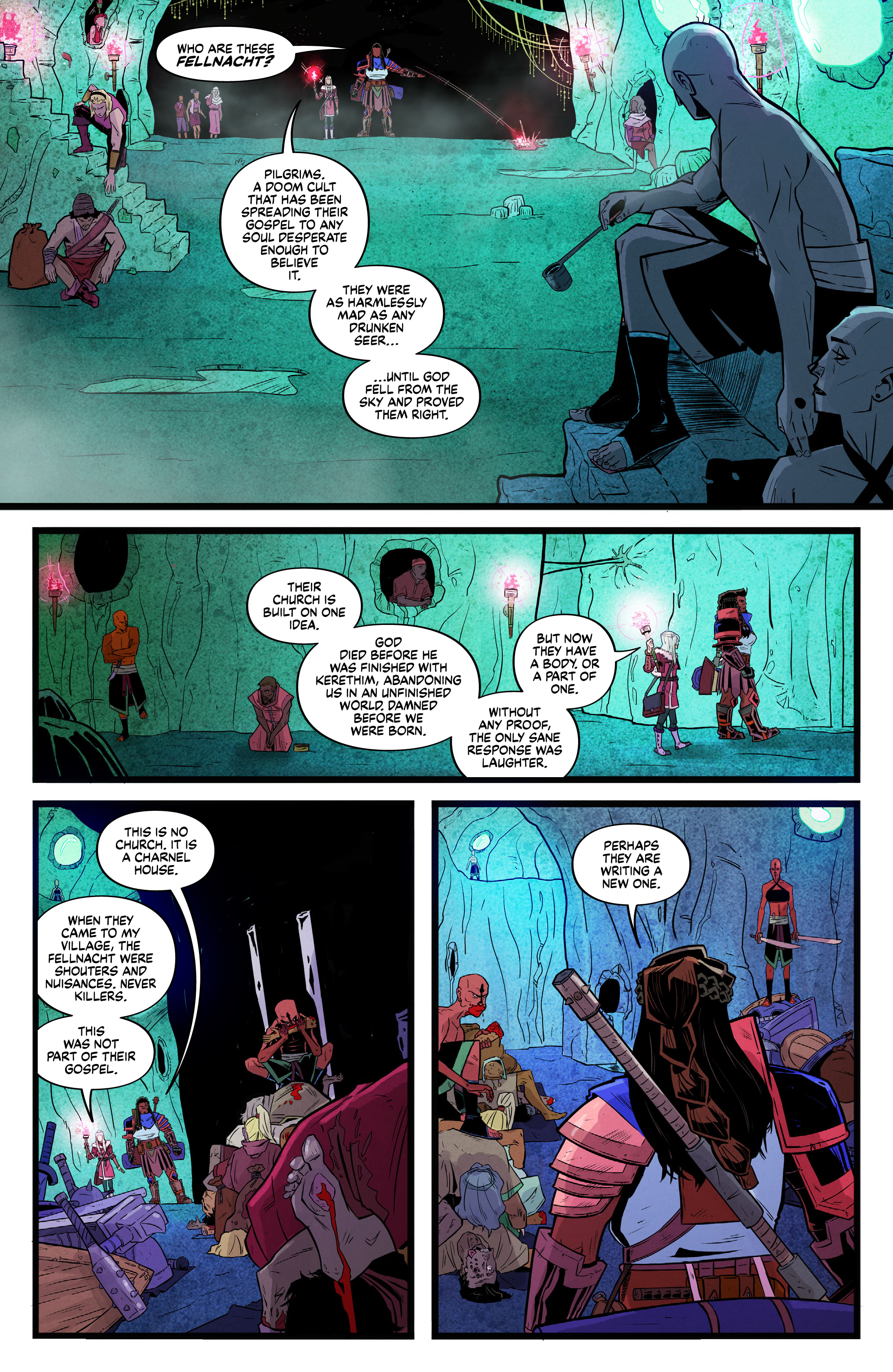 Read online Godfell comic -  Issue #2 - 5