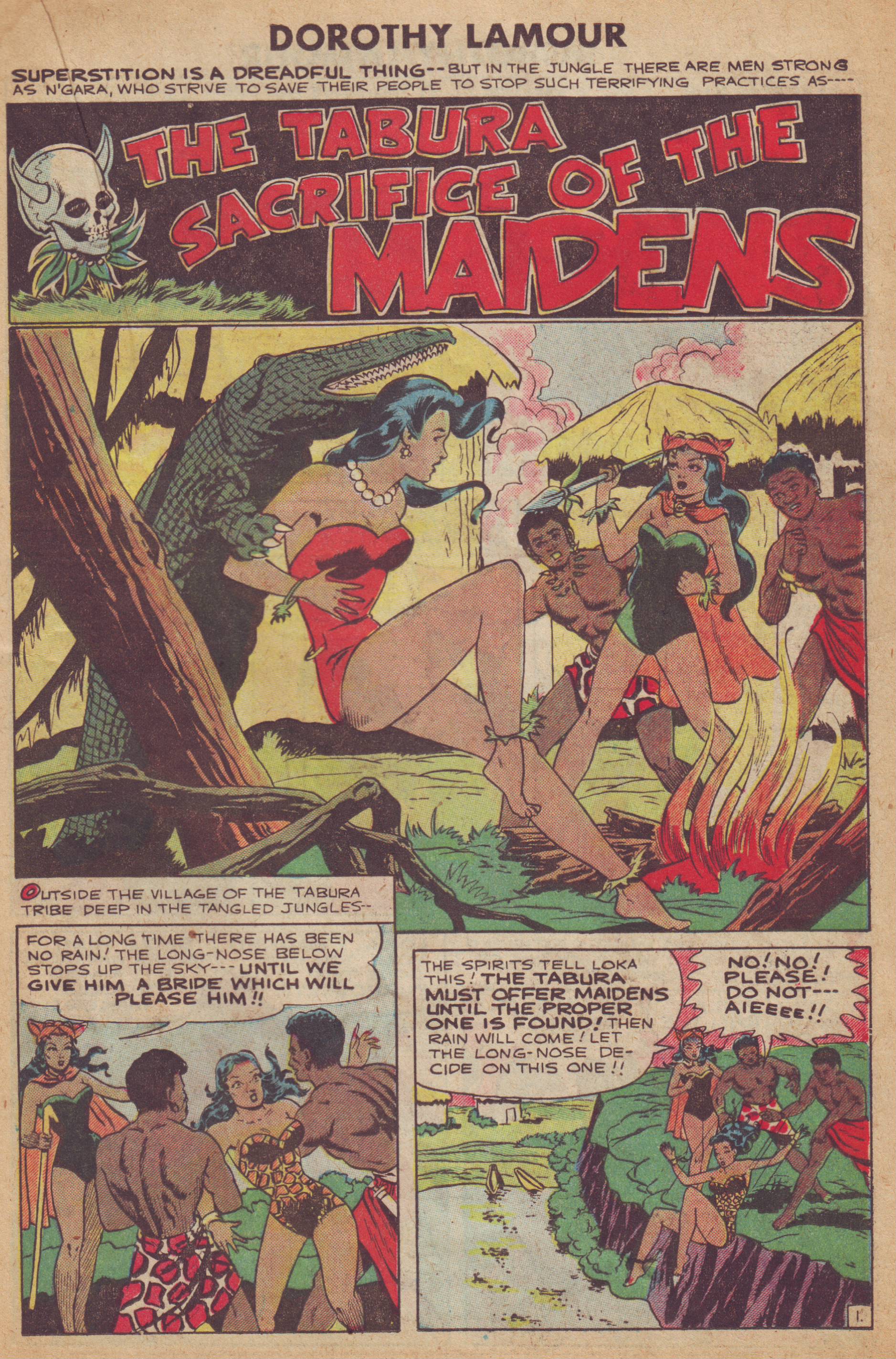 Read online Dorothy Lamour Jungle Princess comic -  Issue #3 - 21