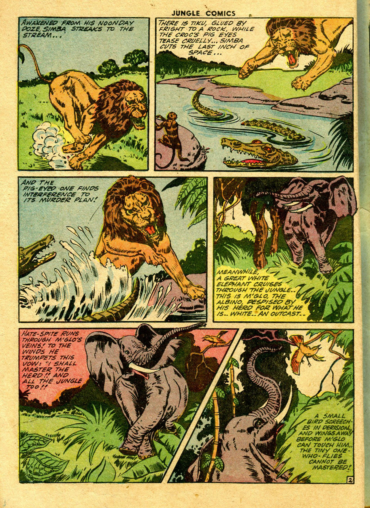 Read online Jungle Comics comic -  Issue #46 - 16