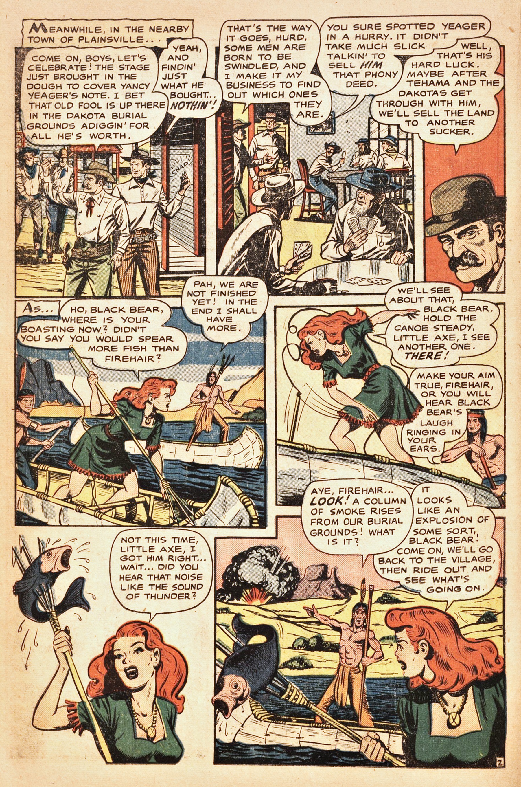 Read online Pioneer West Romances comic -  Issue #4 - 14