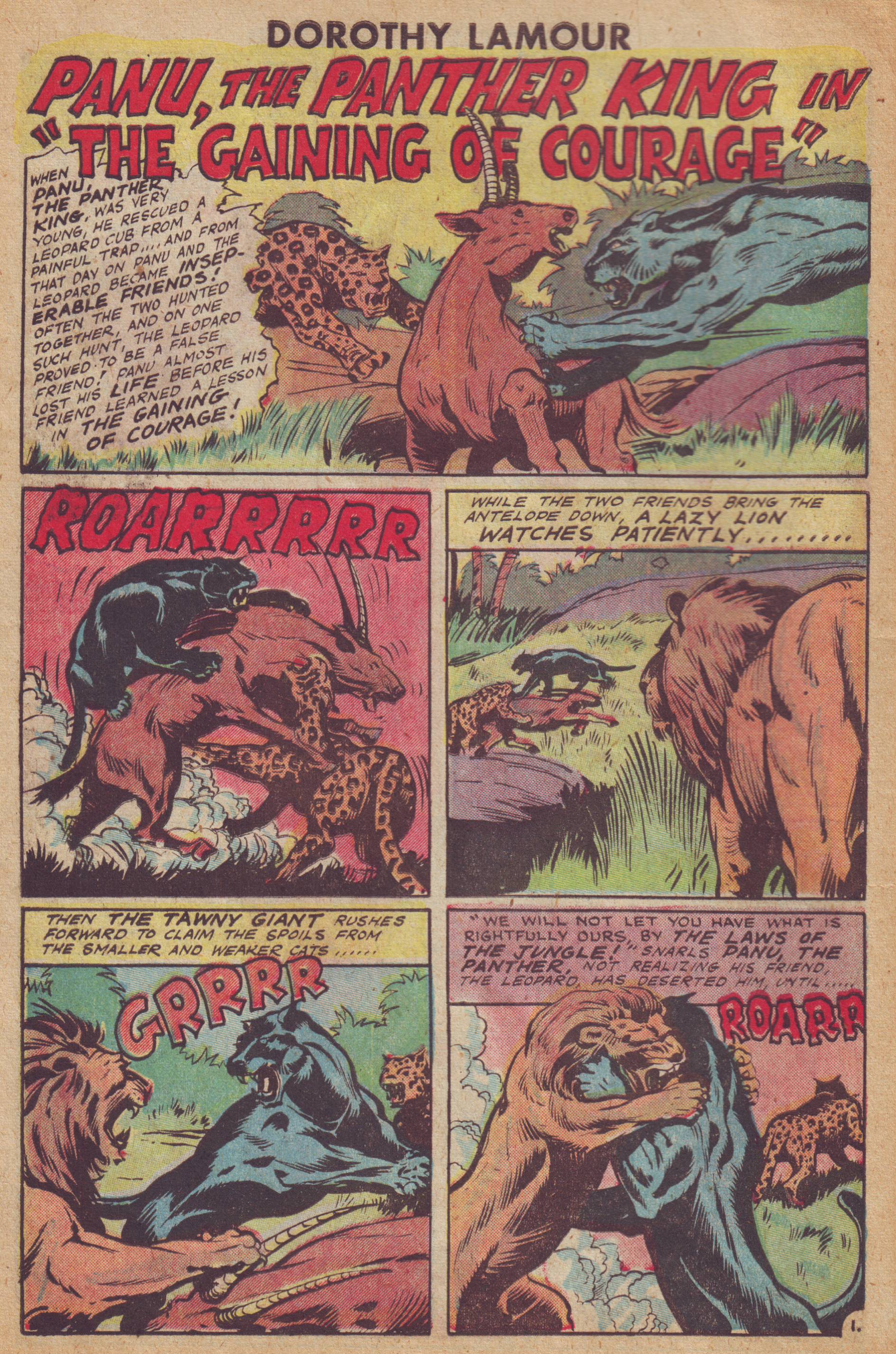 Read online Dorothy Lamour Jungle Princess comic -  Issue #3 - 10