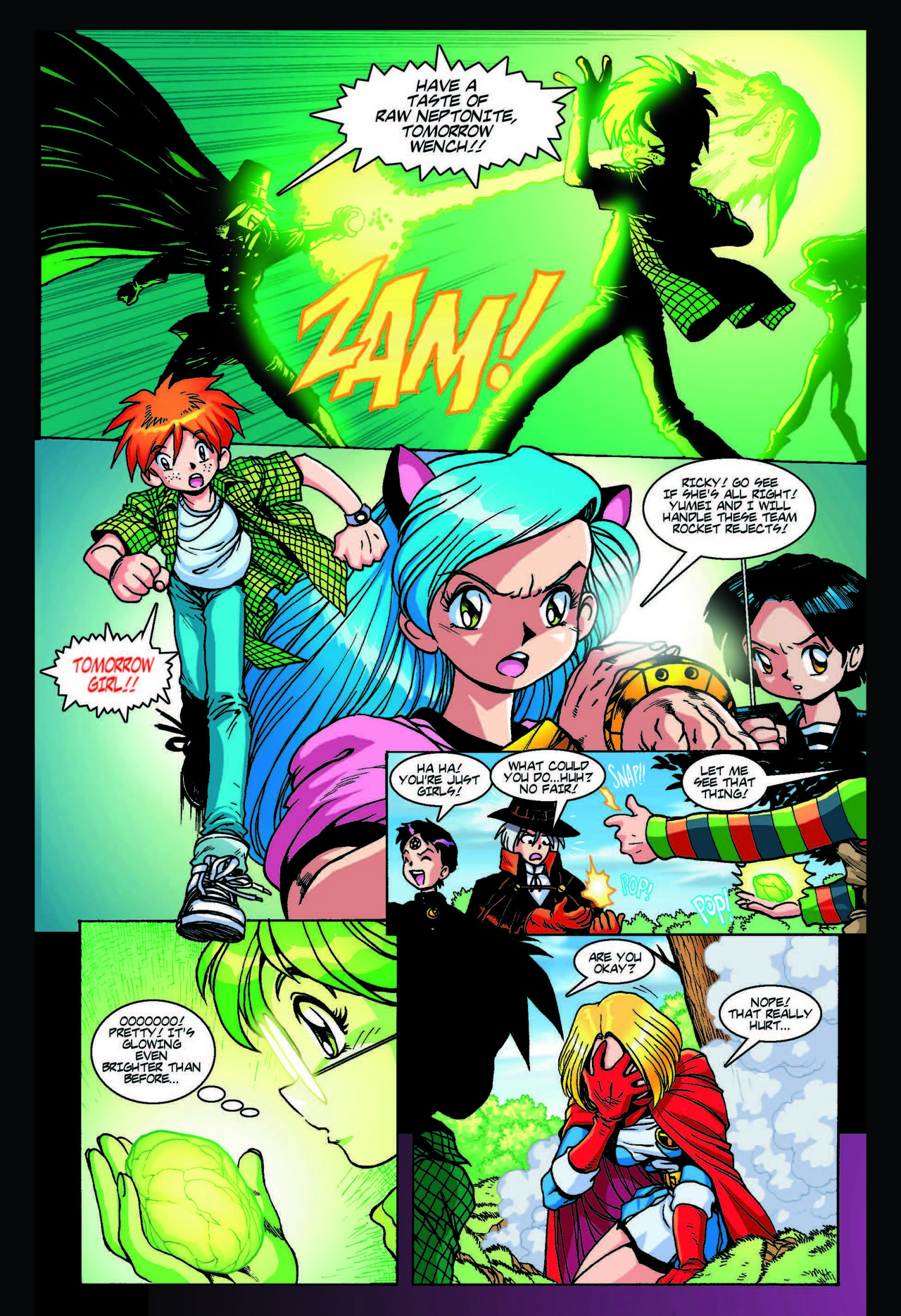 Read online Ninja High School (1986) comic -  Issue #76 - 16