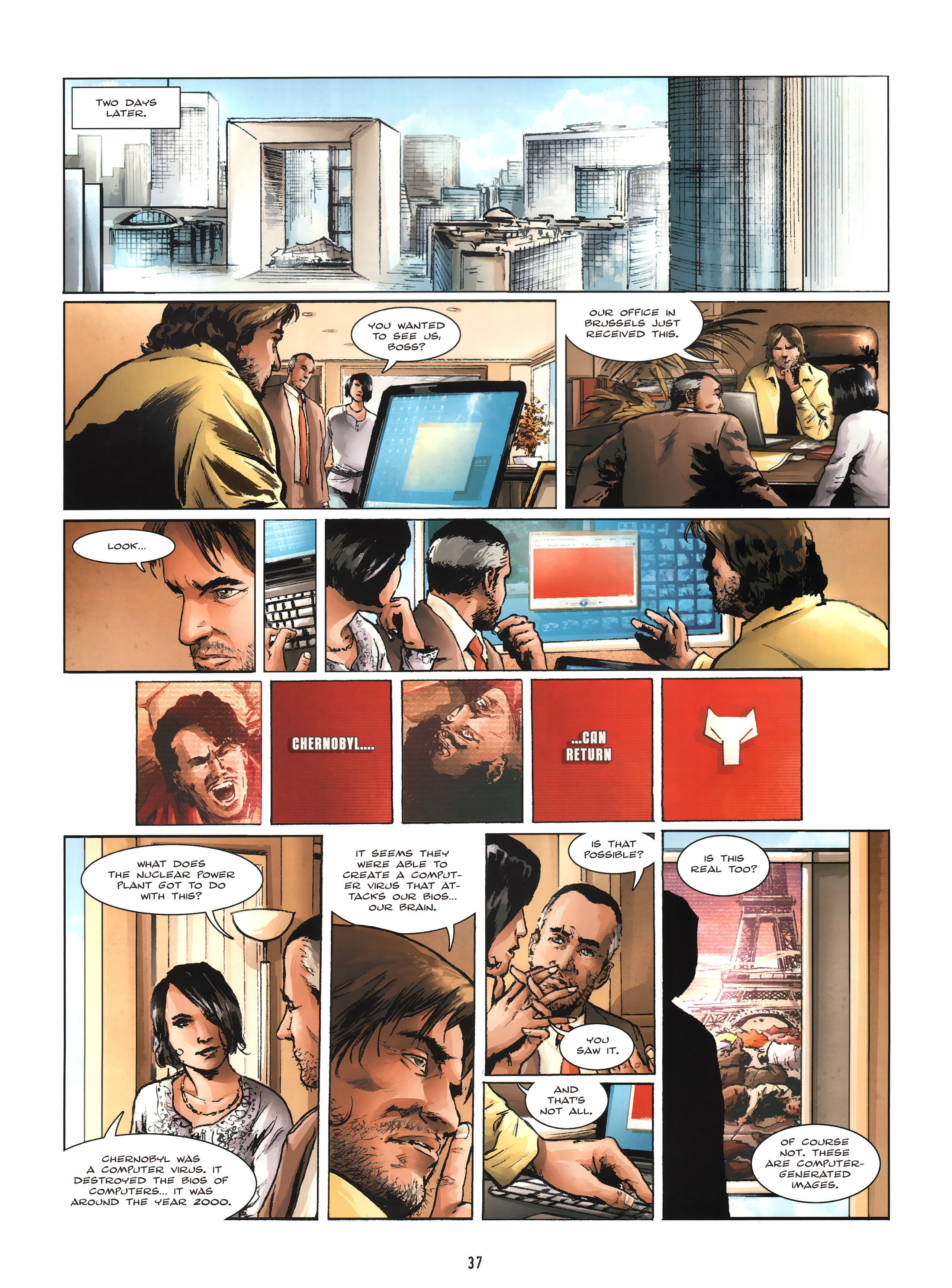 Read online Firewall comic -  Issue #1 - 38