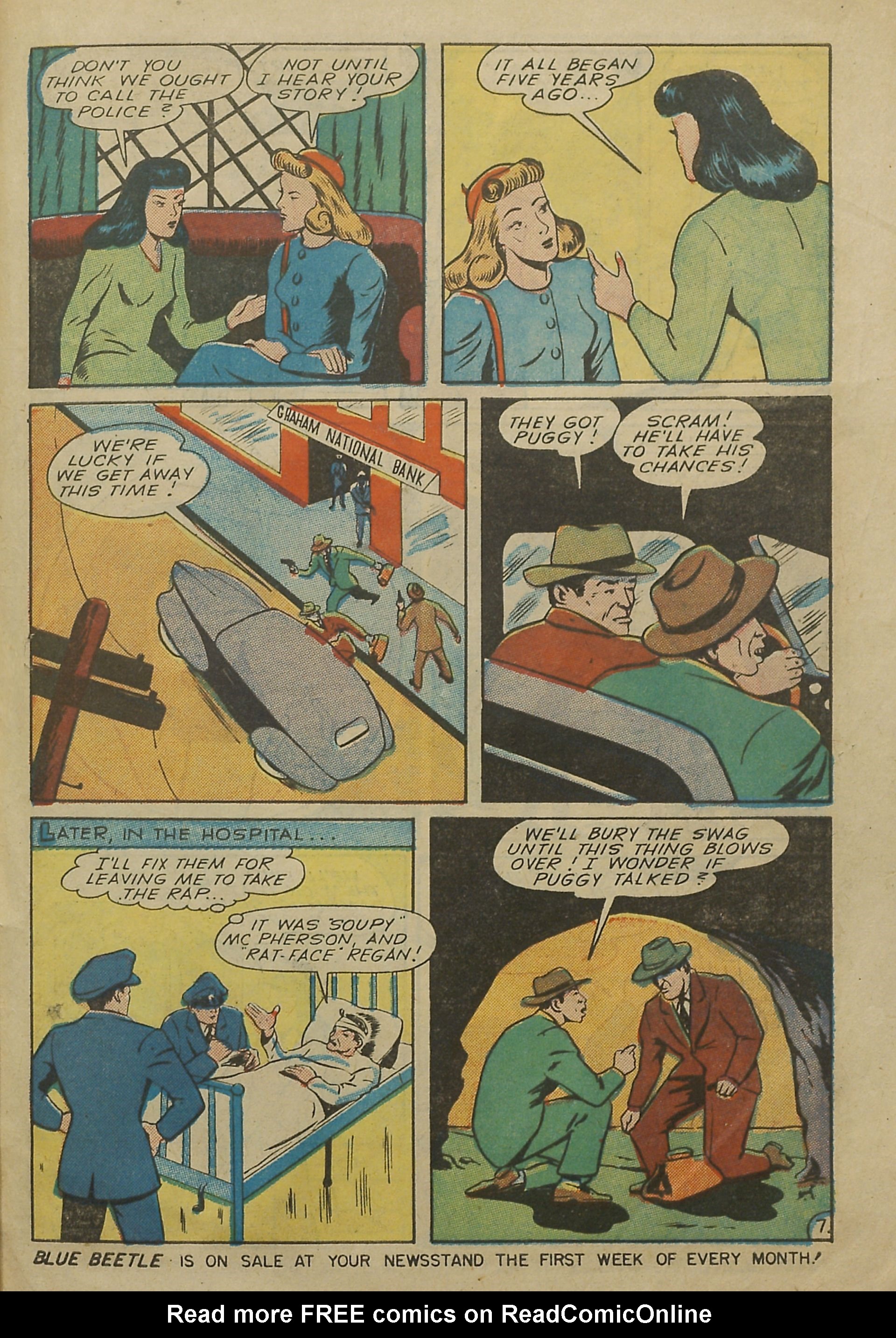 Read online The Blue Beetle comic -  Issue #45 - 33