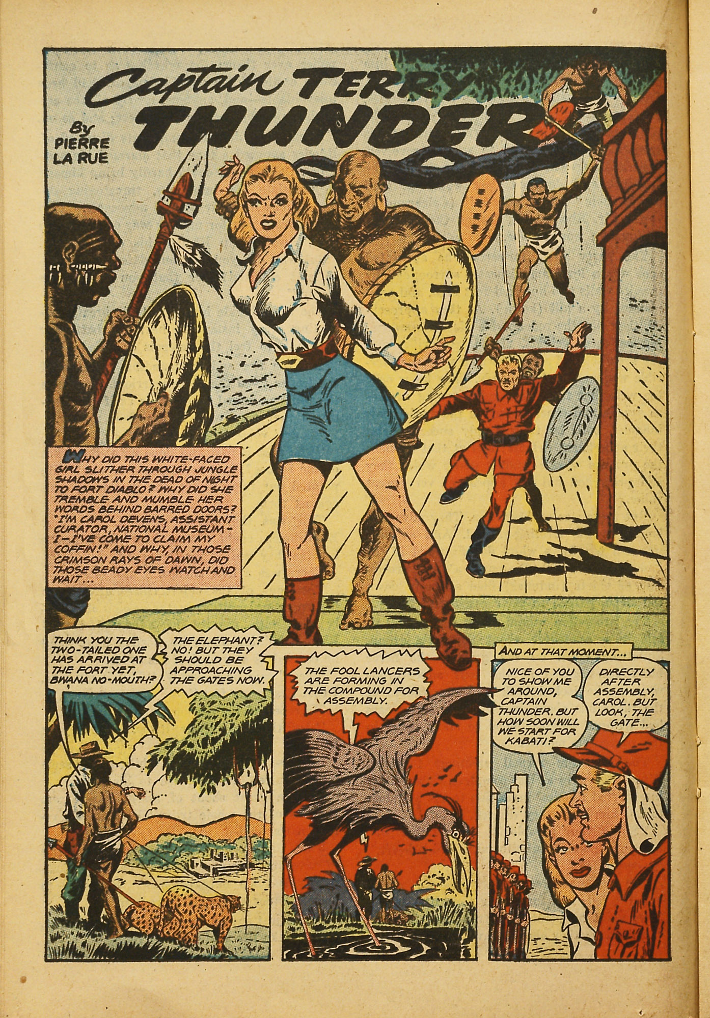 Read online Jungle Comics comic -  Issue #101 - 22