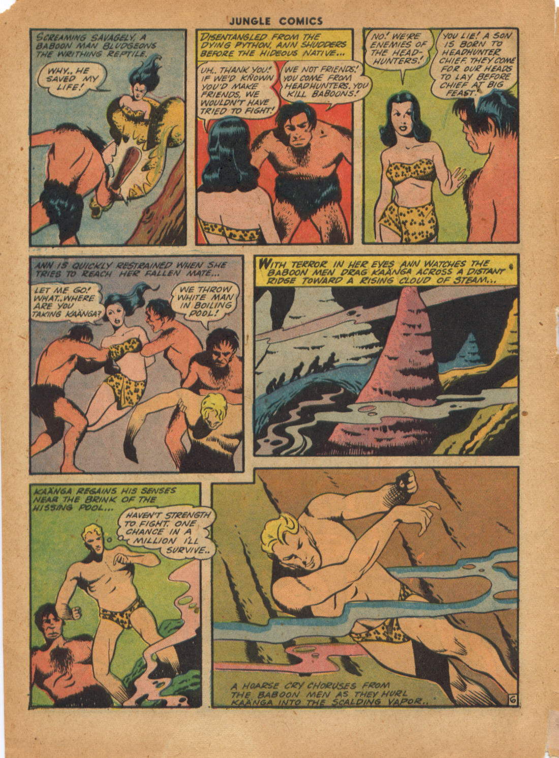 Read online Jungle Comics comic -  Issue #44 - 8