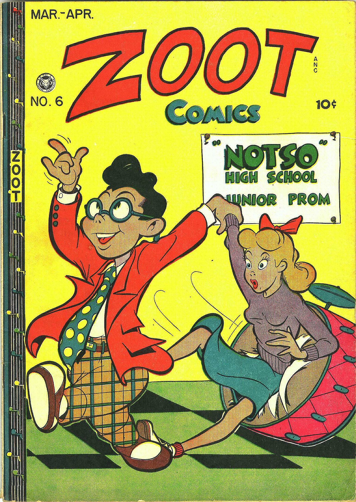 Read online Zoot Comics comic -  Issue #6 - 1