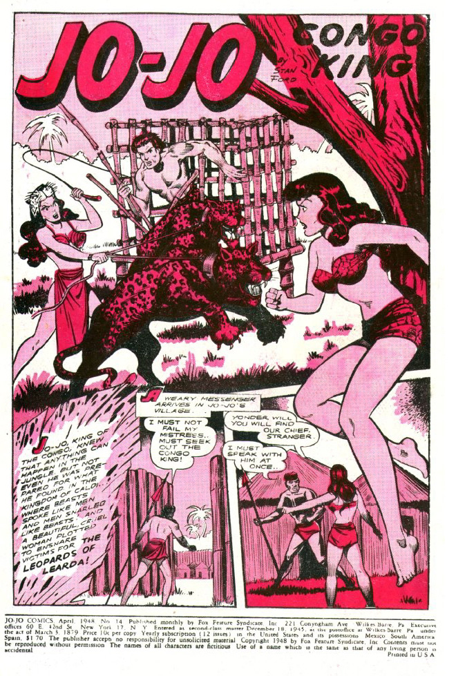 Read online Jo-Jo Congo King comic -  Issue #14 - 3